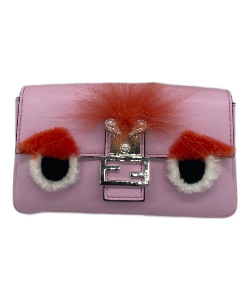 中古・古着通販】FENDI (フェンディ) ショルダーポーチ ピンク