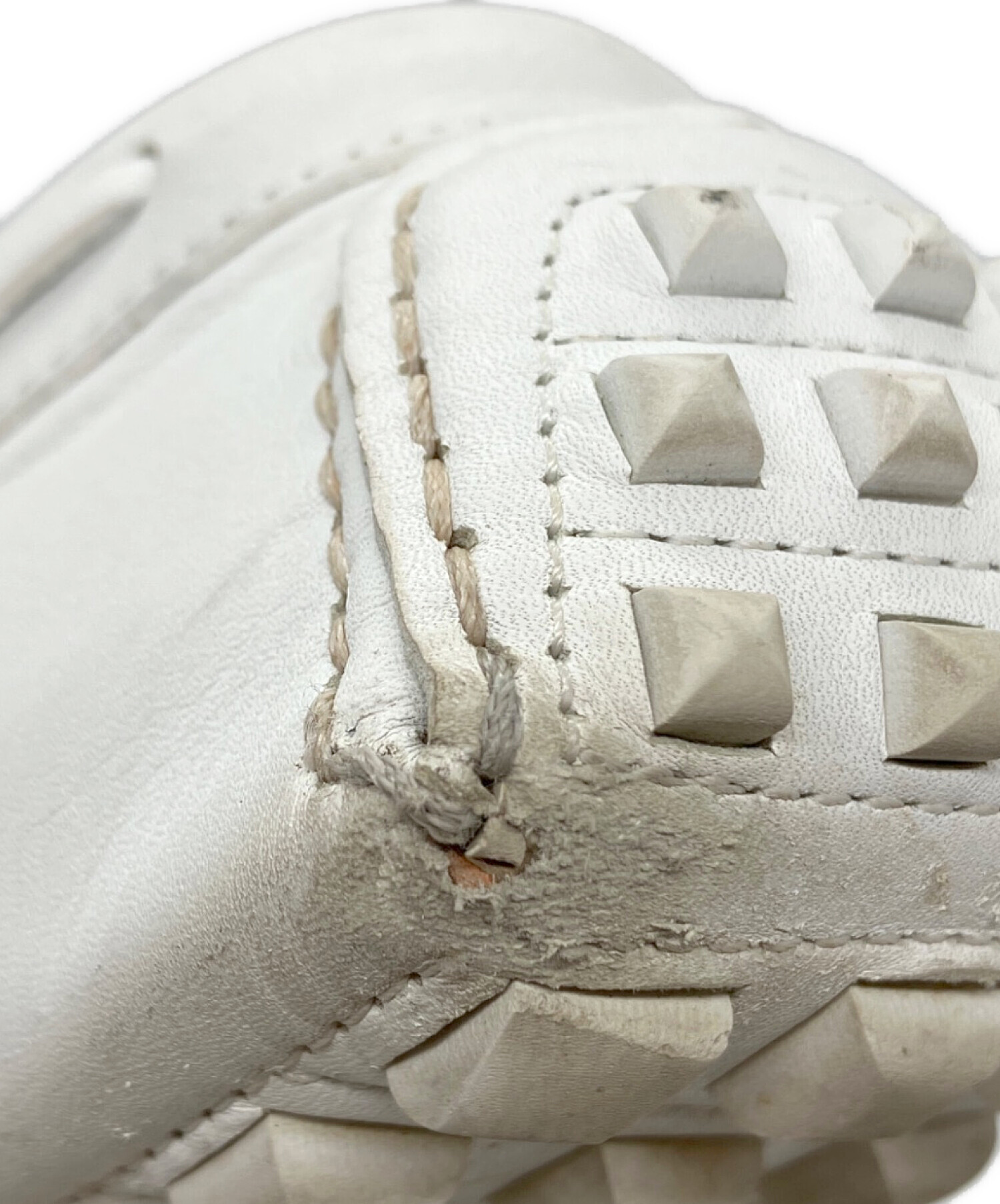 中古・古着通販】HERMES (エルメス) ドライビングシューズ ホワイト