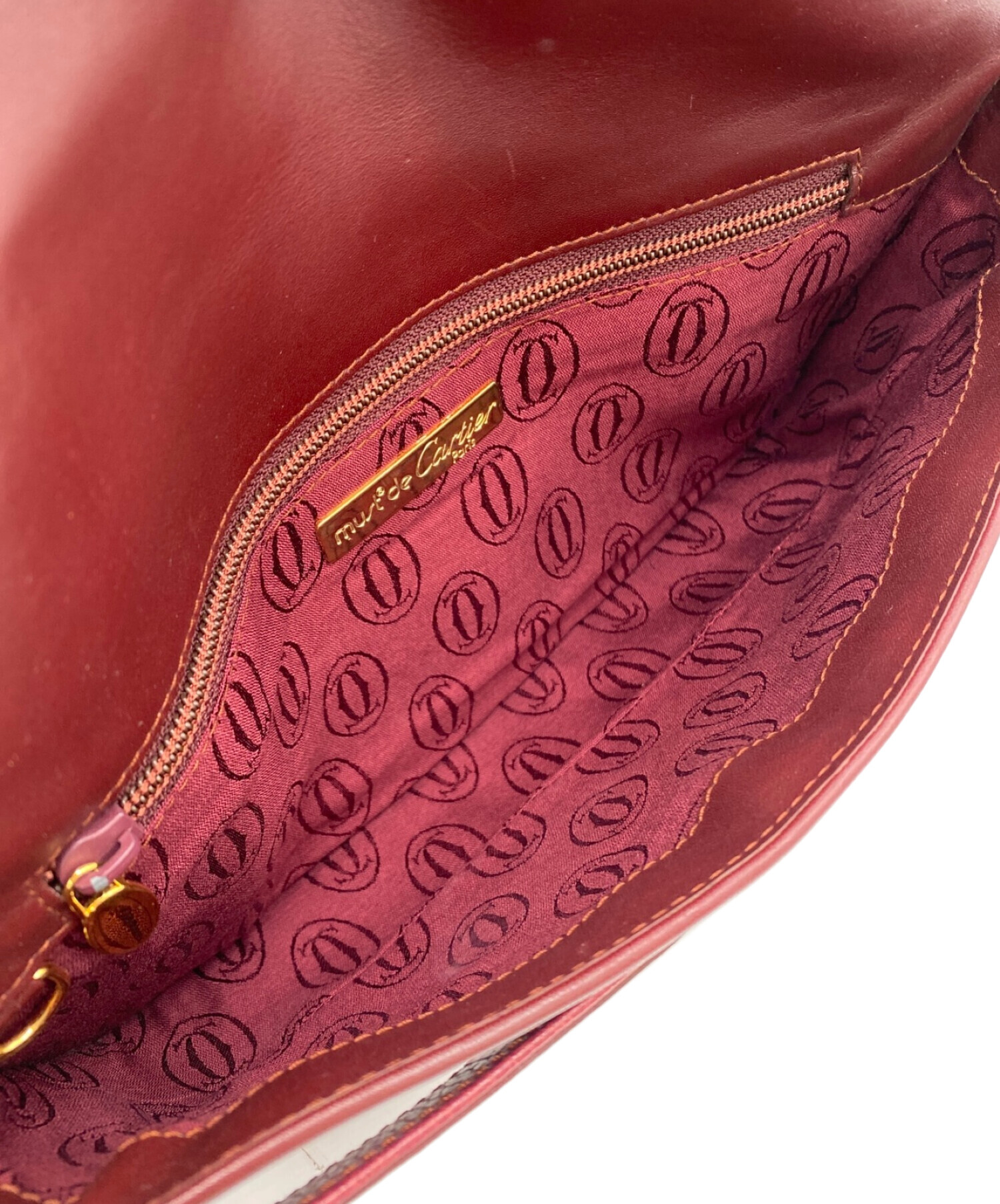 新品未使用 カルティエ Cartier レッド クラッチバッグ 中古・古着通販】Cartier (カルティエ) クラッチバッグ レッド