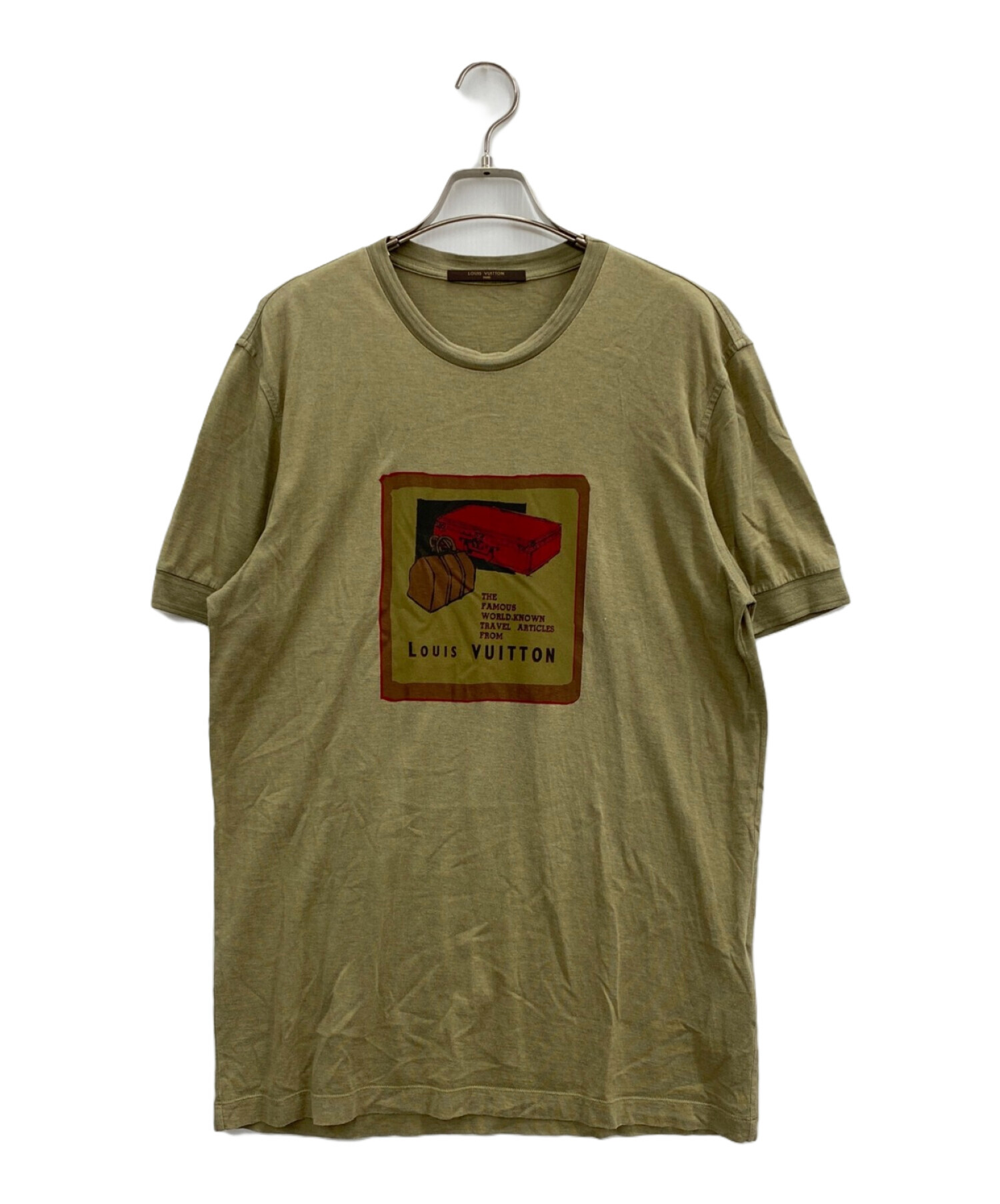 ルイヴィトン LOUIS VUITTON Tシャツ プリントTシャツ サイズM Tシャツ 
