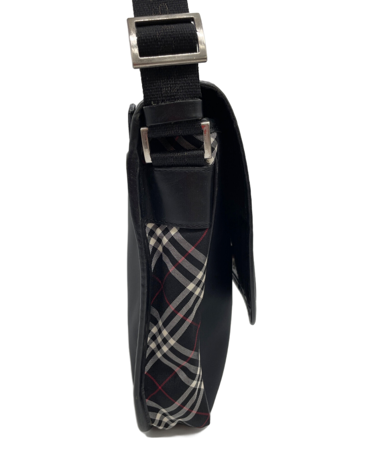 BURBERRY BLACK LABEL ショルダーバッグ ブラック BURBERRY ブラック ショルダーバッグ BURBERRY BLACK LABEL