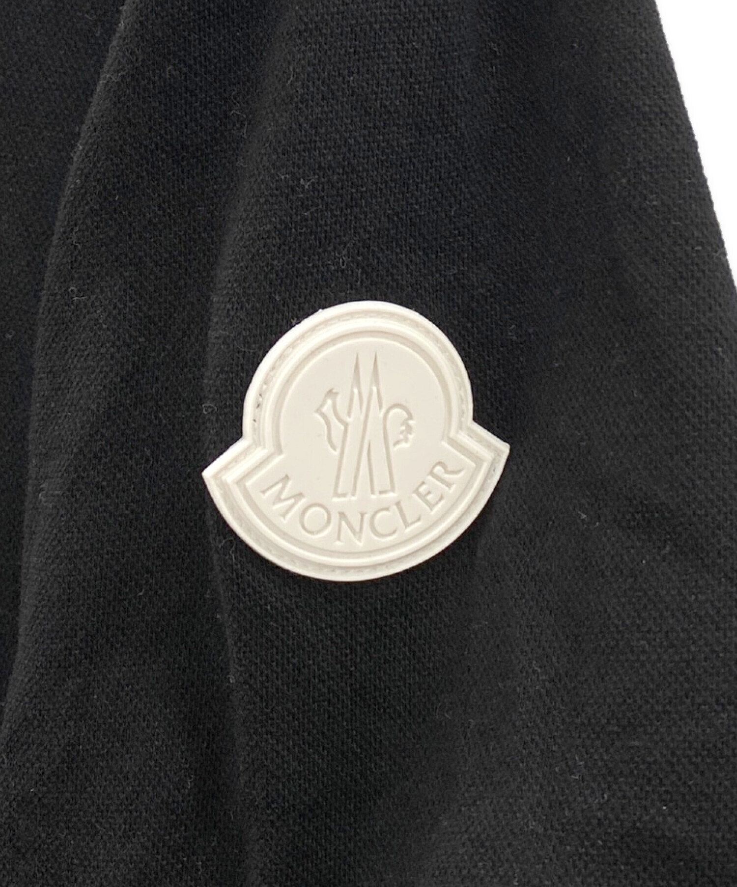 中古・古着通販】MONCLER (モンクレール) 袖ラバーワッペンポロシャツ