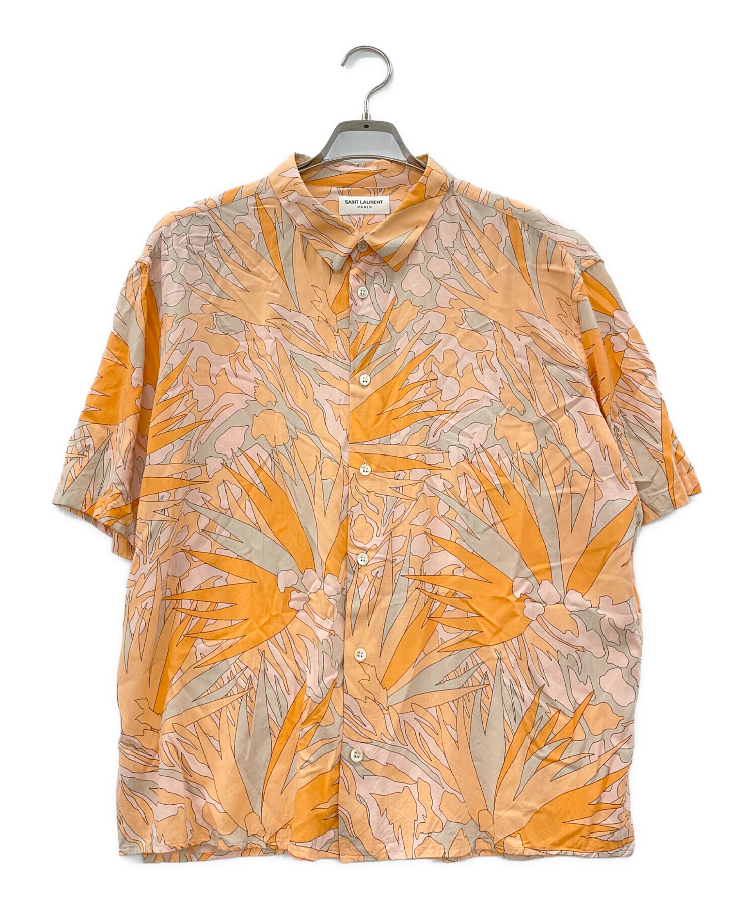 Saint Laurent Paris 半袖シャツ 中古・古着通販】Saint Laurent Paris (サンローランパリ) 半袖シャツ
