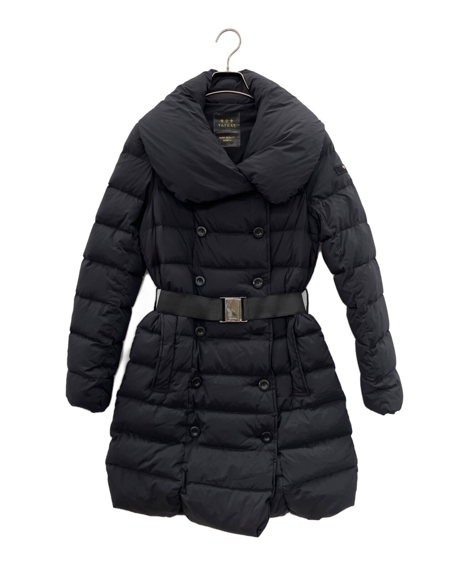 中古・古着通販】TATRAS (タトラス) ダウンジャケット ブラック サイズ