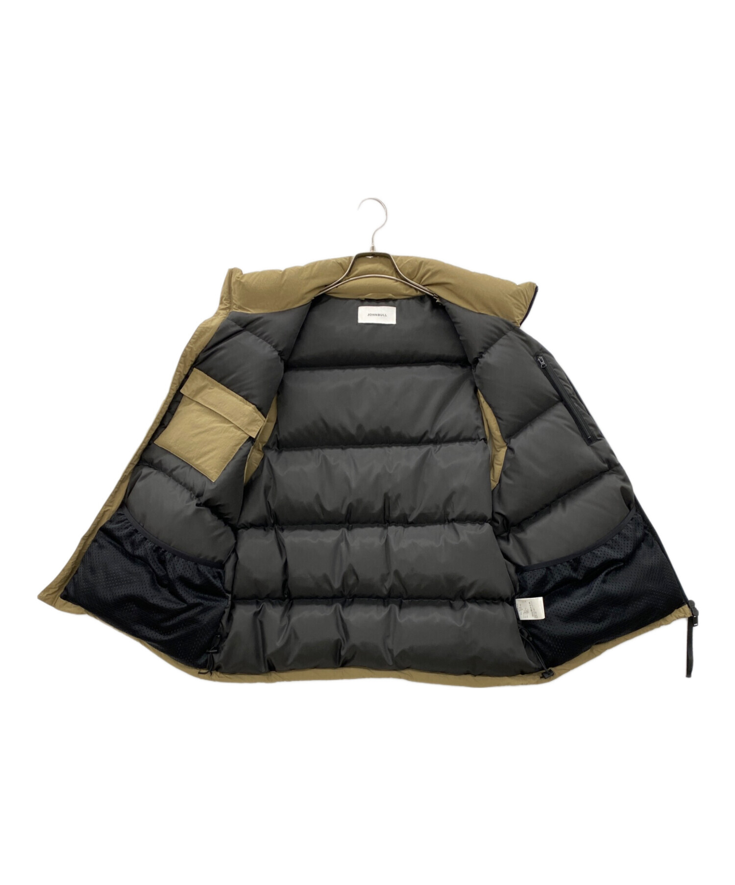 中古・古着通販】JOHNBULL (ジョンブル) ダウンベスト ベージュ サイズ