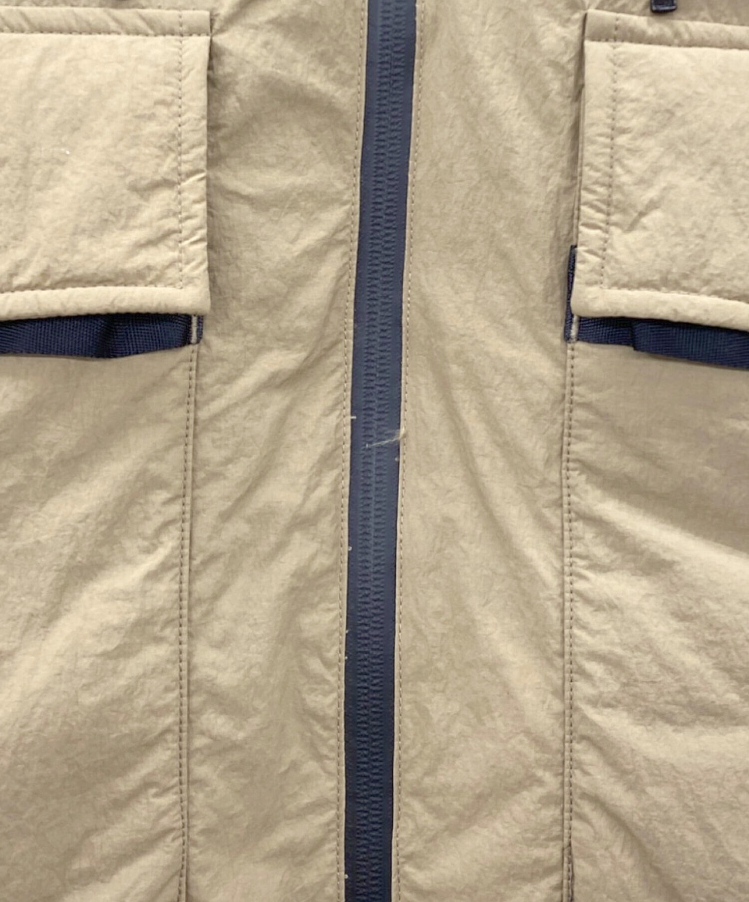 中古・古着通販】JOHNBULL (ジョンブル) ダウンベスト ベージュ サイズ