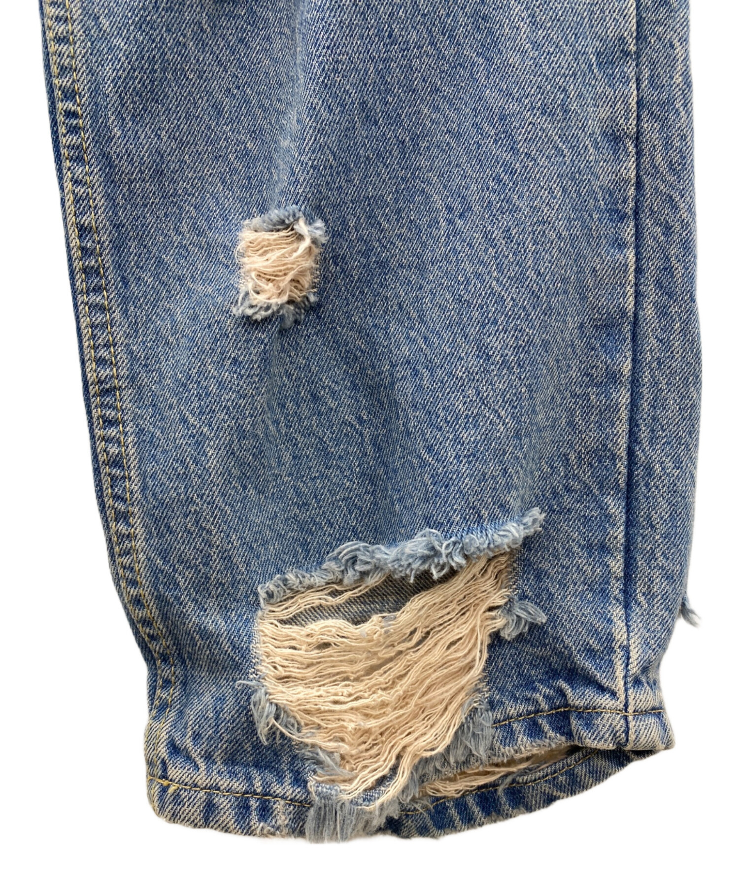 中古・古着通販】Ksubi (スビ) デニムパンツ（ヘリテージ リペア