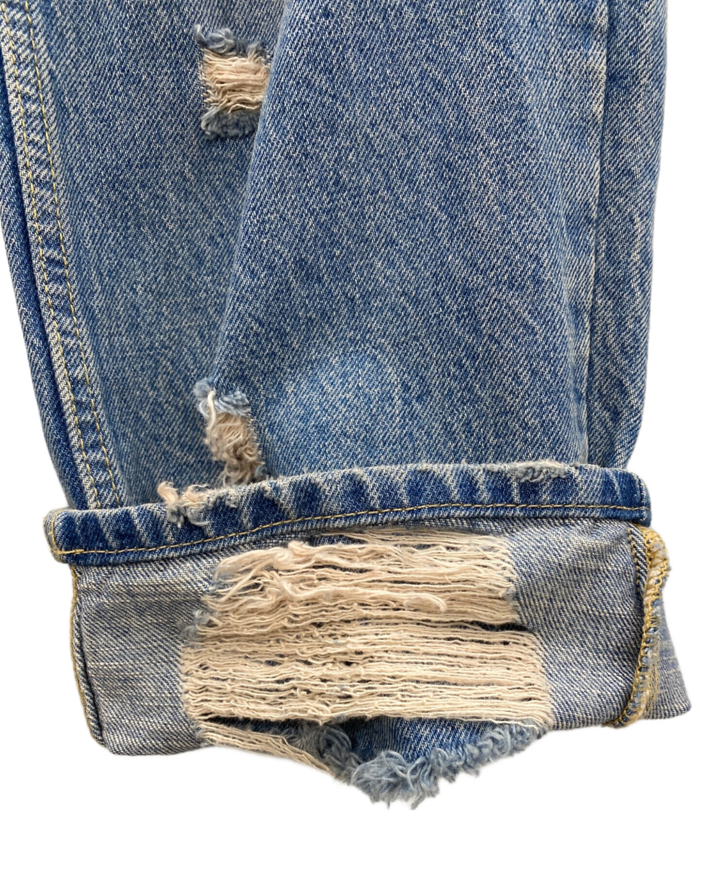 中古・古着通販】Ksubi (スビ) デニムパンツ（ヘリテージ リペア