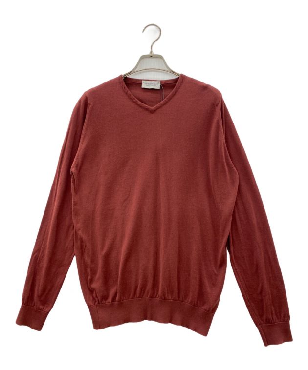 中古・古着通販】JOHN SMEDLEY (ジョンスメドレー) ニット ブラウン 