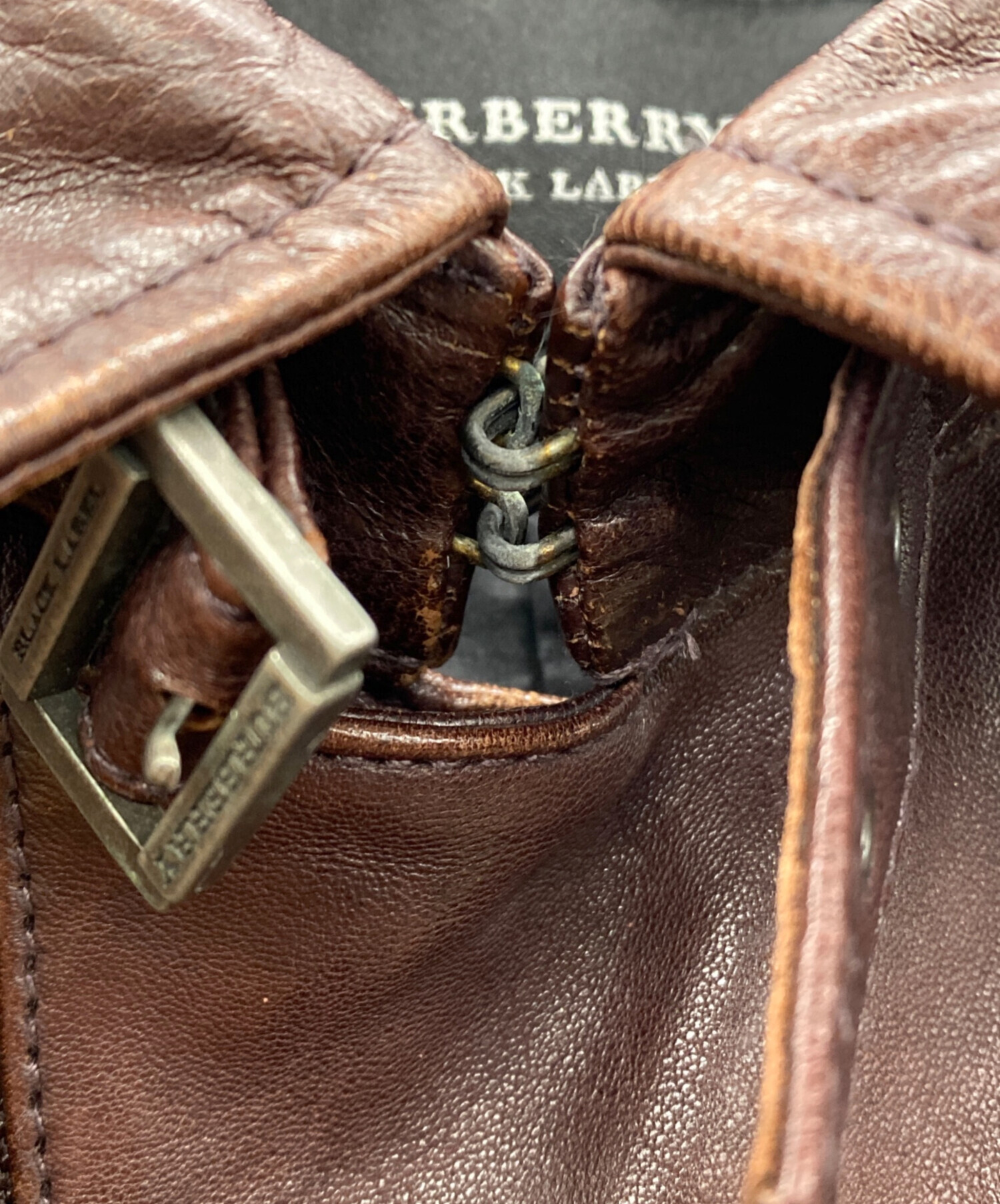 【新品・未使用】ジャケット茶色縦ストライプ（バーバリーブラックレーベル） 中古・古着通販】BURBERRY BLACK LABEL (バーバリーブラックレーベル