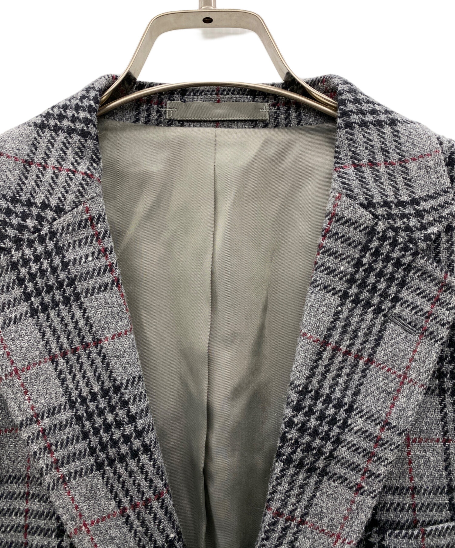 【最終】BEAMS PLUS / 3ボタン ウール チェック ジャケット BEAMS PLUS（ビームスプラス）の「BEAMS PLUS / 3ボタン ウール