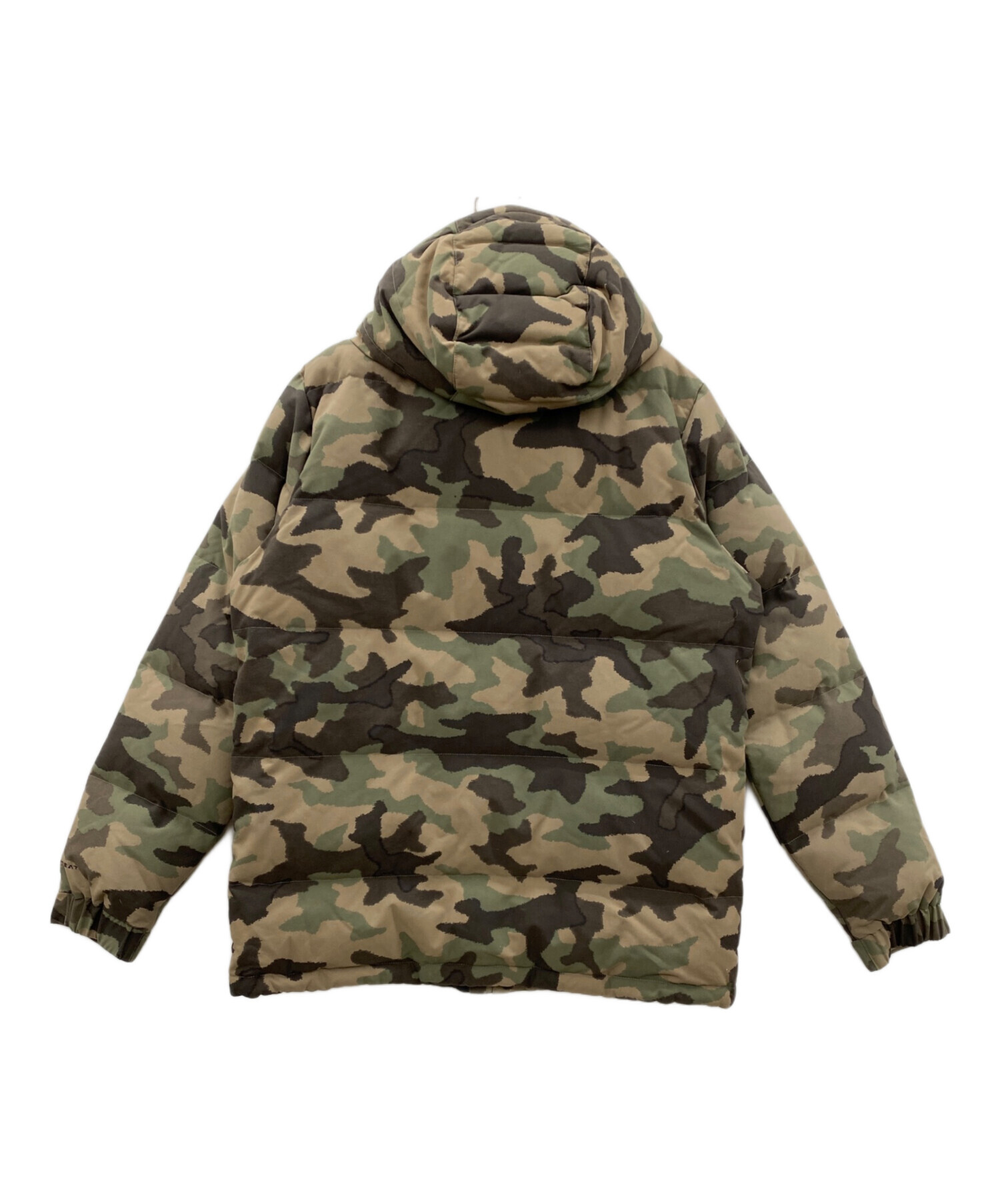 Columbia / ROCKFALL DOWN JACKET_ロックフォールダウンジャケット/M/ナイロン/KHK/カモフラ 中古・古着通販】Columbia (コロンビア) ROCKFALL DOWN JACKET（ロック