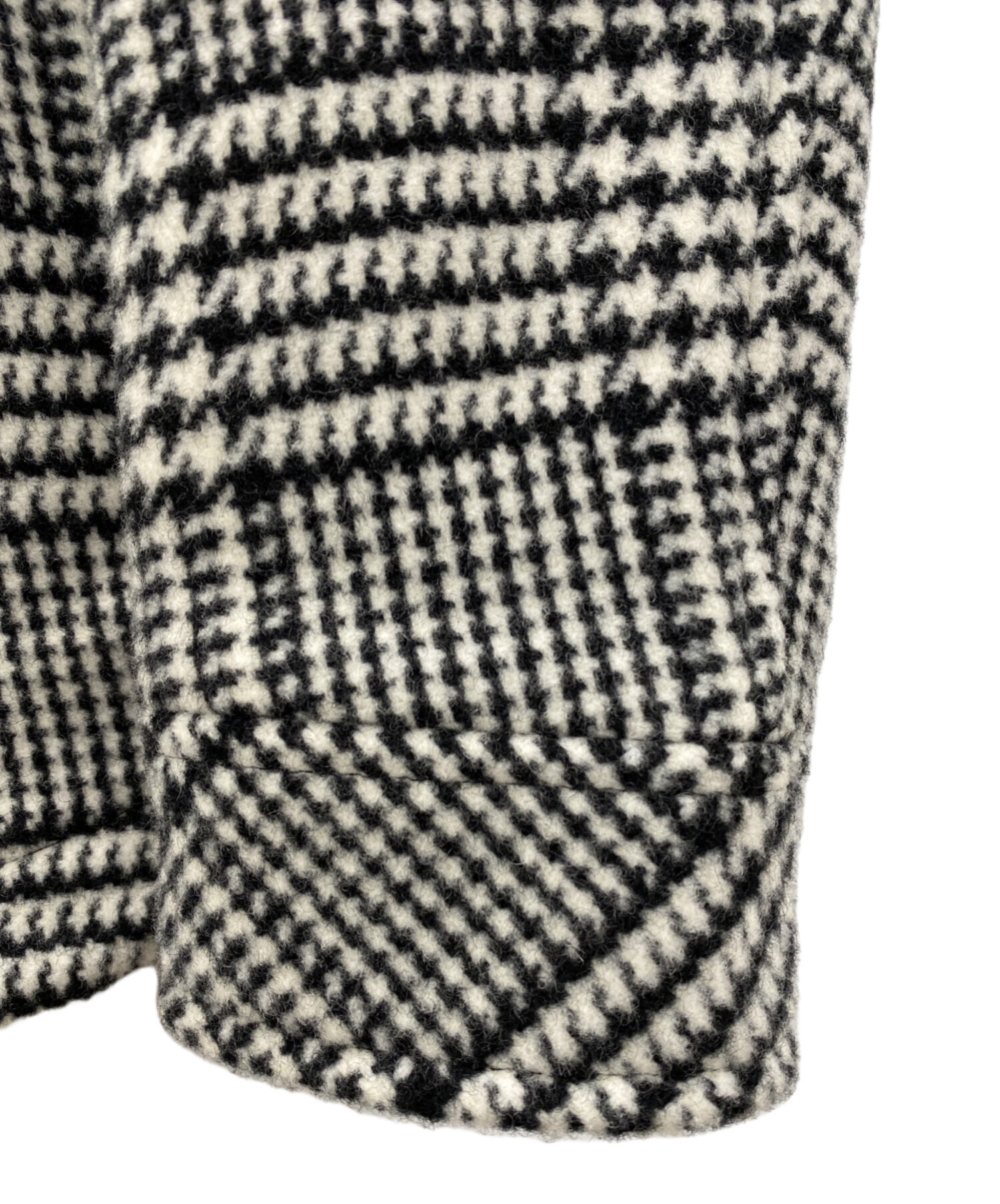 HERNO グレンチェックウール CPO シャツジャケット LEON 干場 中古・古着通販】HERNO (ヘルノ) グレンチェックウールシャツ