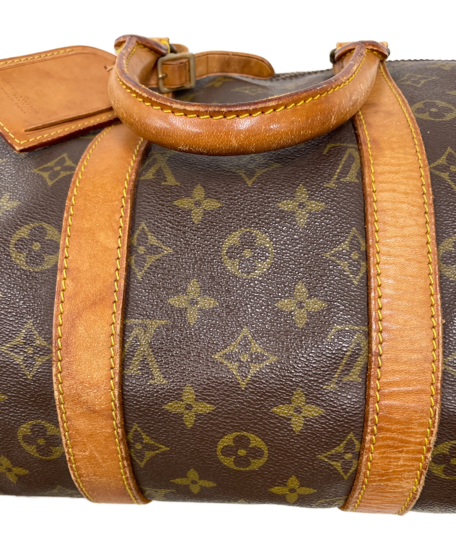 LOUIS VUITTON ルイヴィトン クルーザーバッグ45 モノグラム 中古・古着通販】LOUIS VUITTON (ルイ ヴィトン) トラベルバッグ