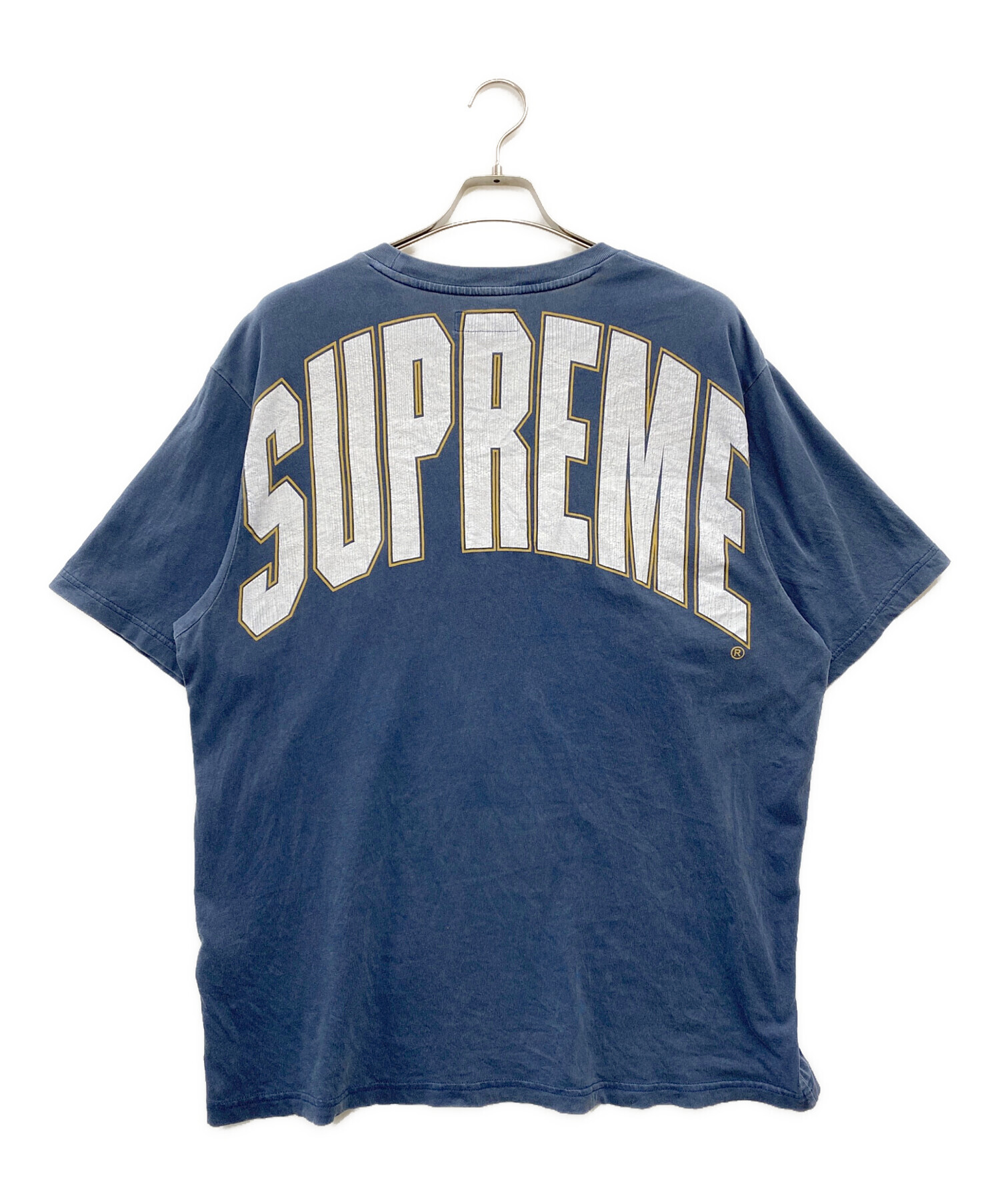 中古・古着通販】SUPREME (シュプリーム) Tシャツ ブルー サイズ:L 