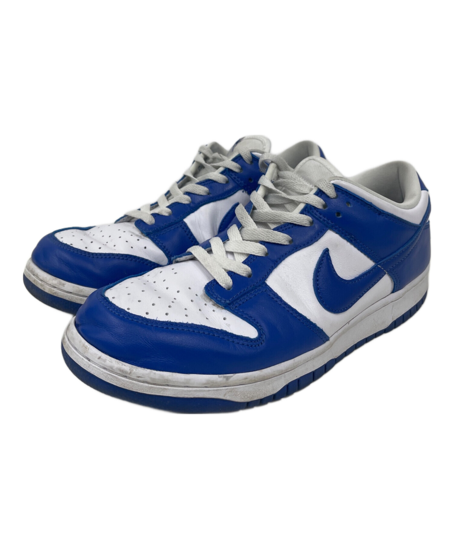 中古・古着通販】NIKE (ナイキ) NIKE DUNK LOW ブルー×ホワイト サイズ 