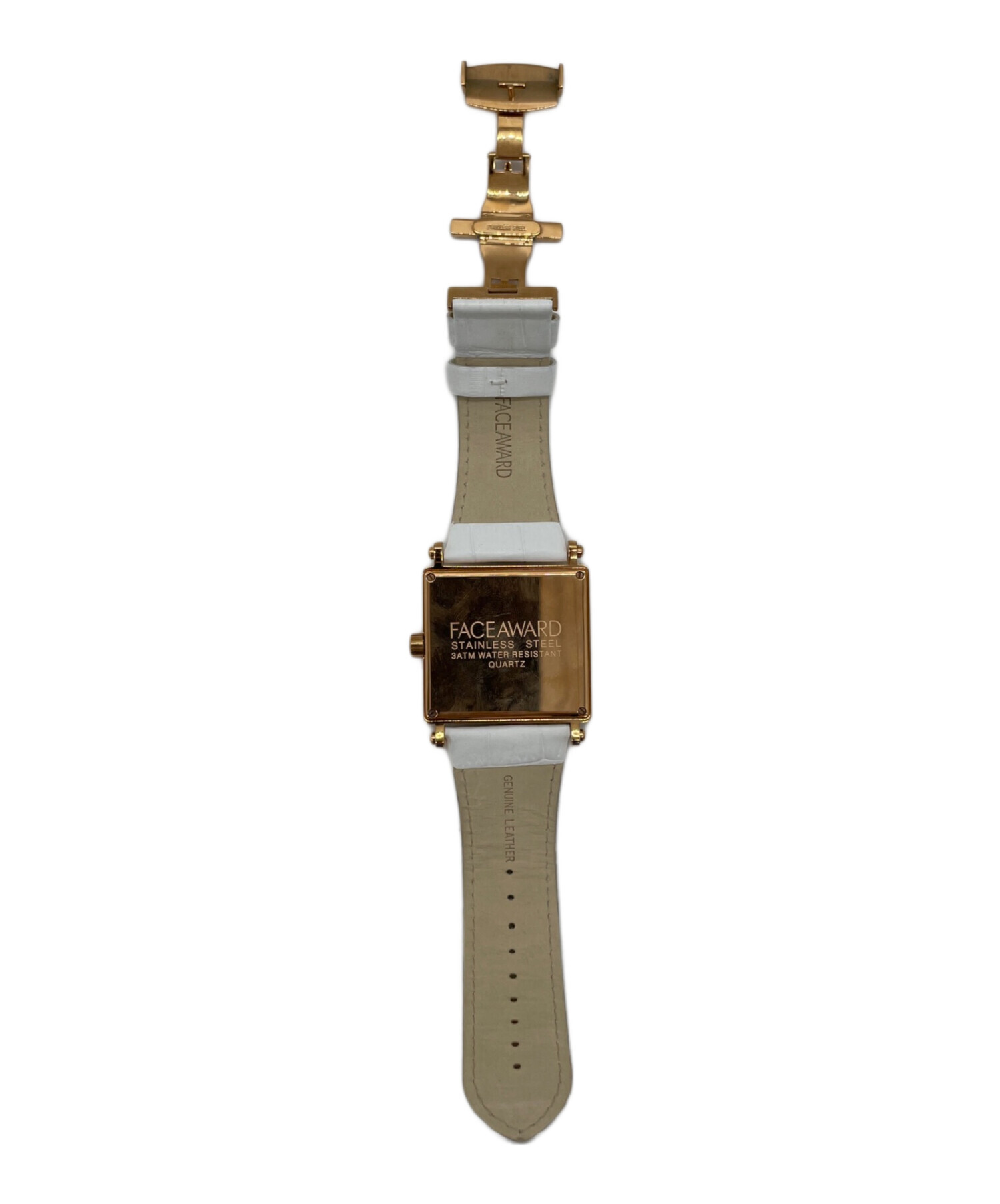 中古・古着通販】FACE AWARD (フェイスアワード) 腕時計 ホワイト 