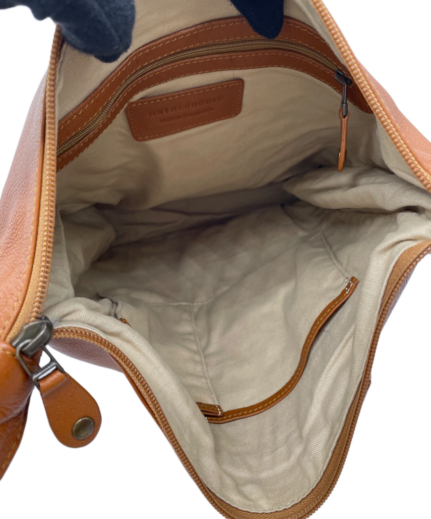 中古・古着通販】MOTHERHOUSE (マザーハウス) レザー2WAYバッグ