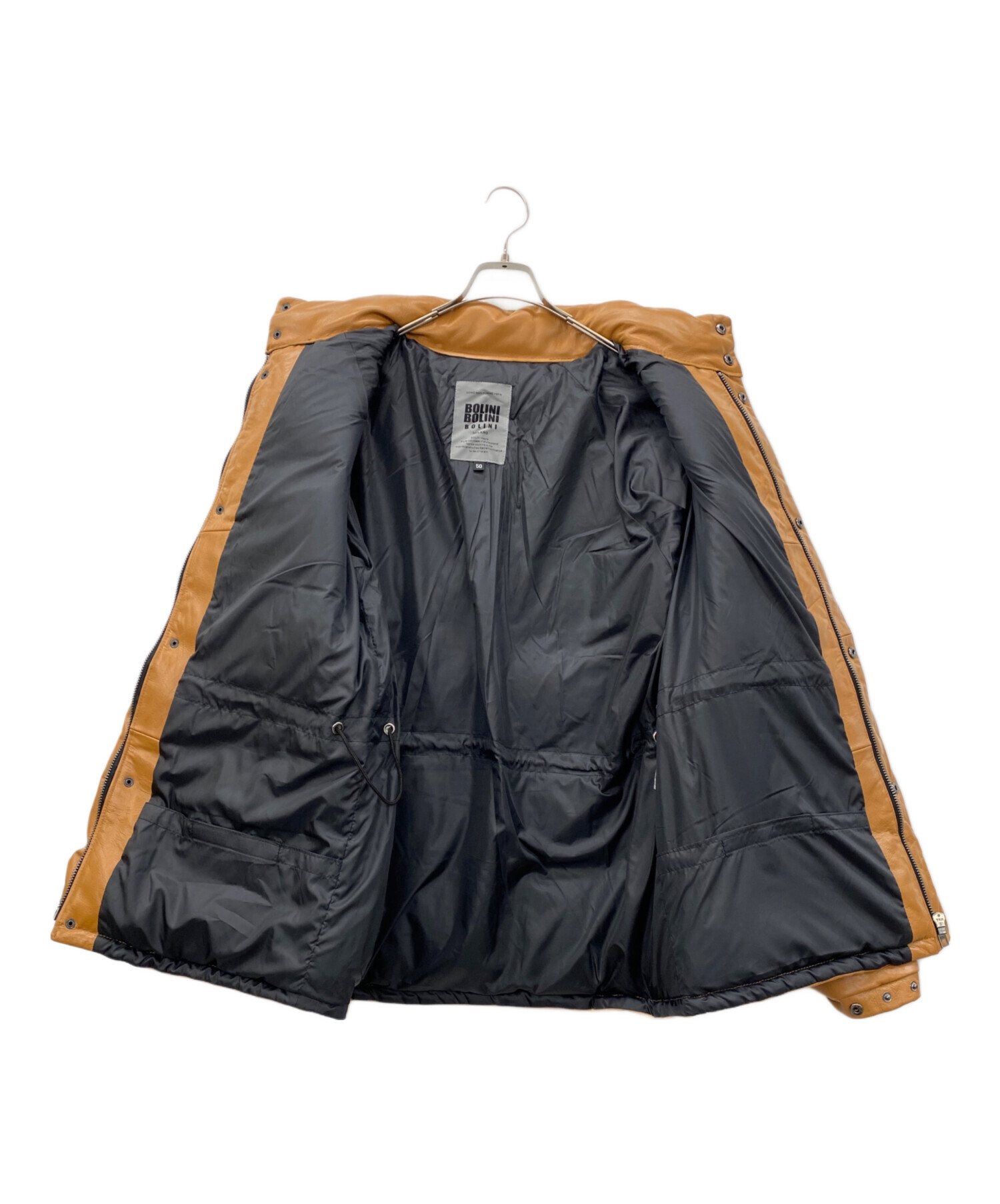 中古・古着通販】BOLINI (ボリーニ) レザージャケット ブラウン サイズ