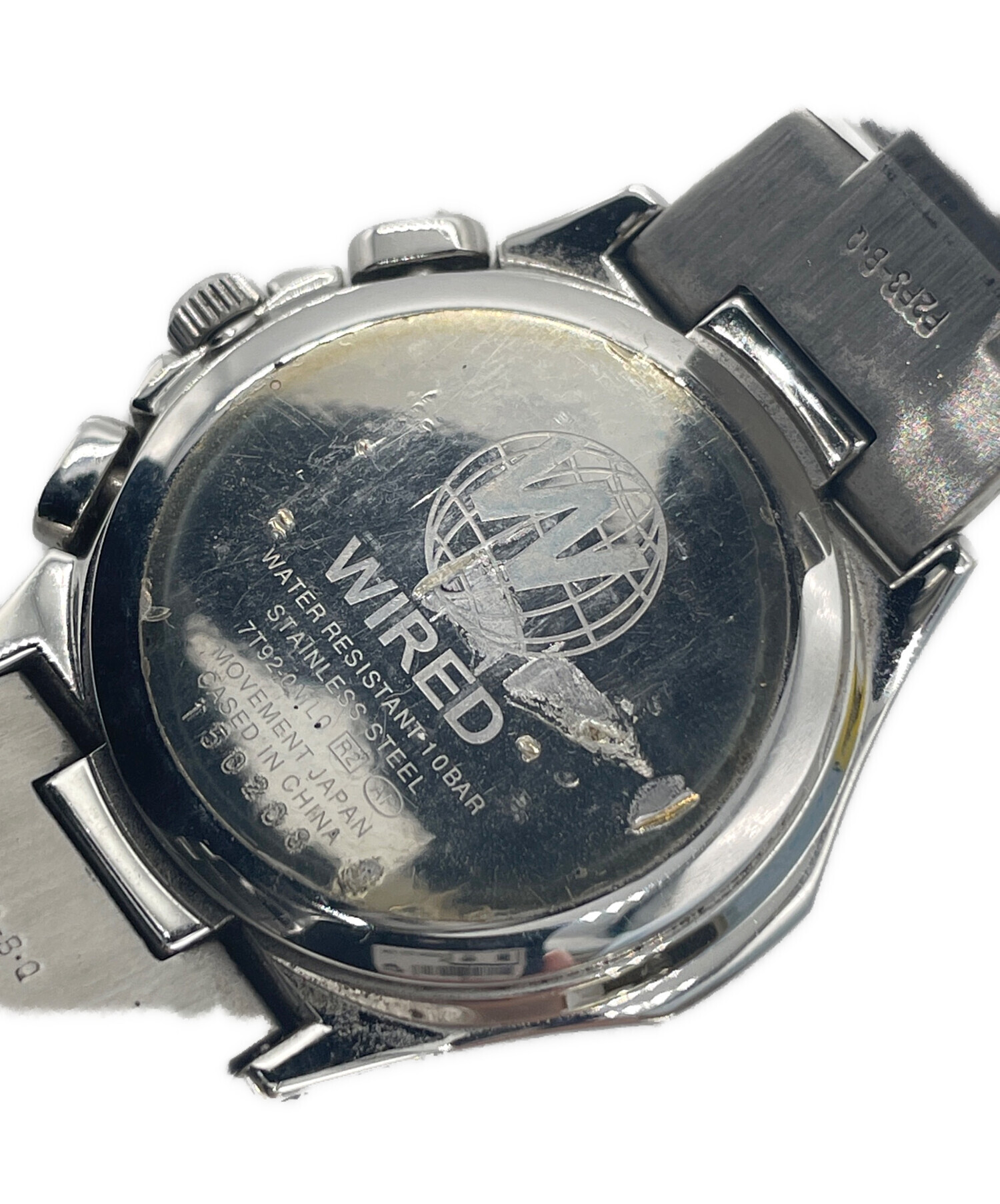 中古・古着通販】WIRED (ワイアード) 腕時計 ブルー×ブラック