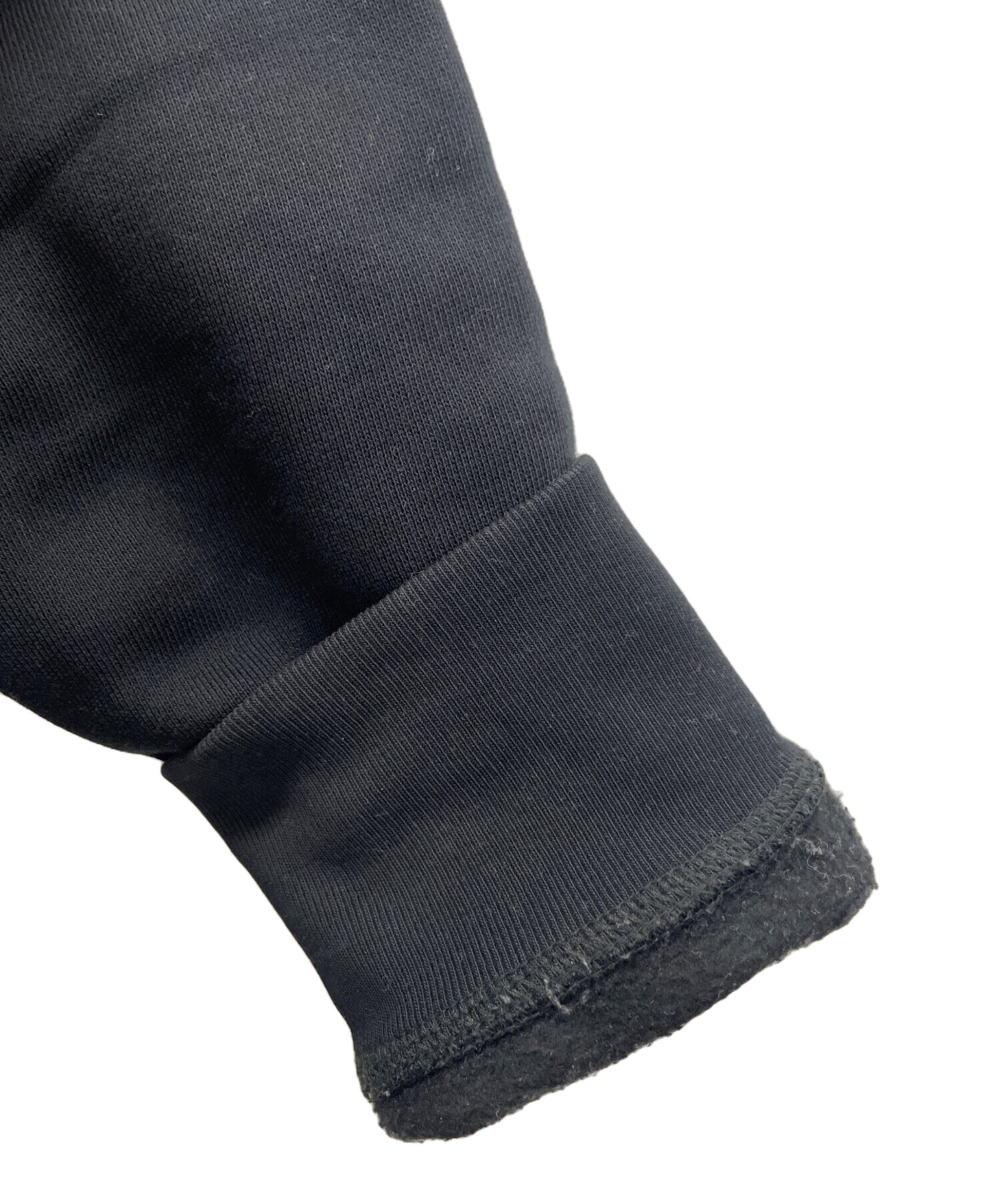 中古・古着通販】BURBERRY (バーバリー) ジップパーカー ブラック