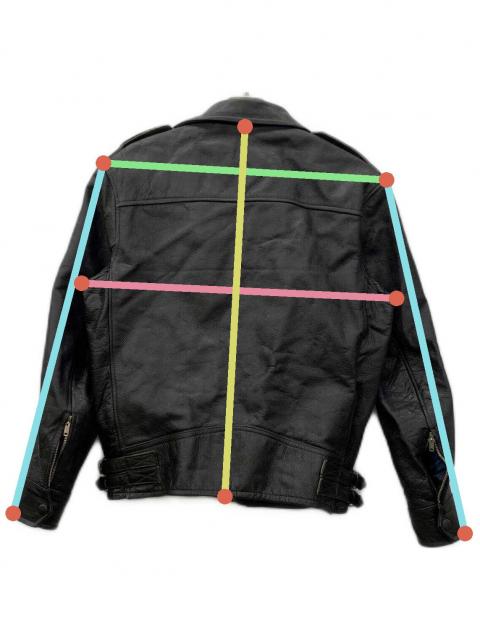 中古・古着通販】SAKAKIHARA (サカキハラ) ライダースジャケット