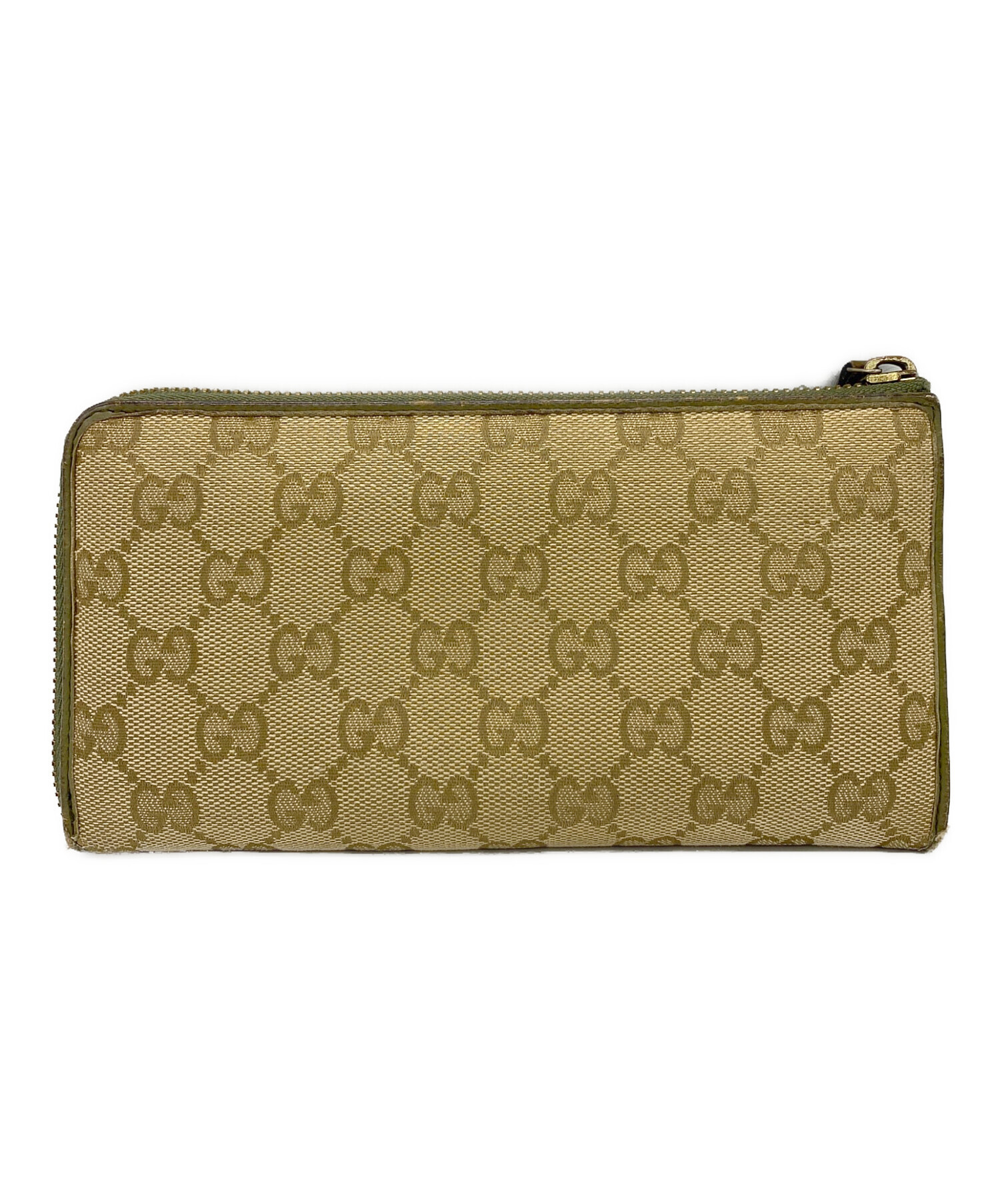 中古・古着通販】GUCCI (グッチ) 長財布 グリーン｜ブランド・古着通販 