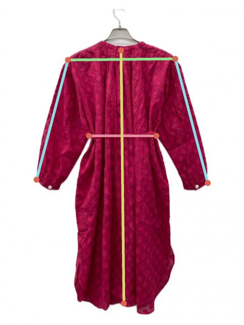 中古・古着通販】sara mallika (サラマリカ) ワンピース ピンク サイズ