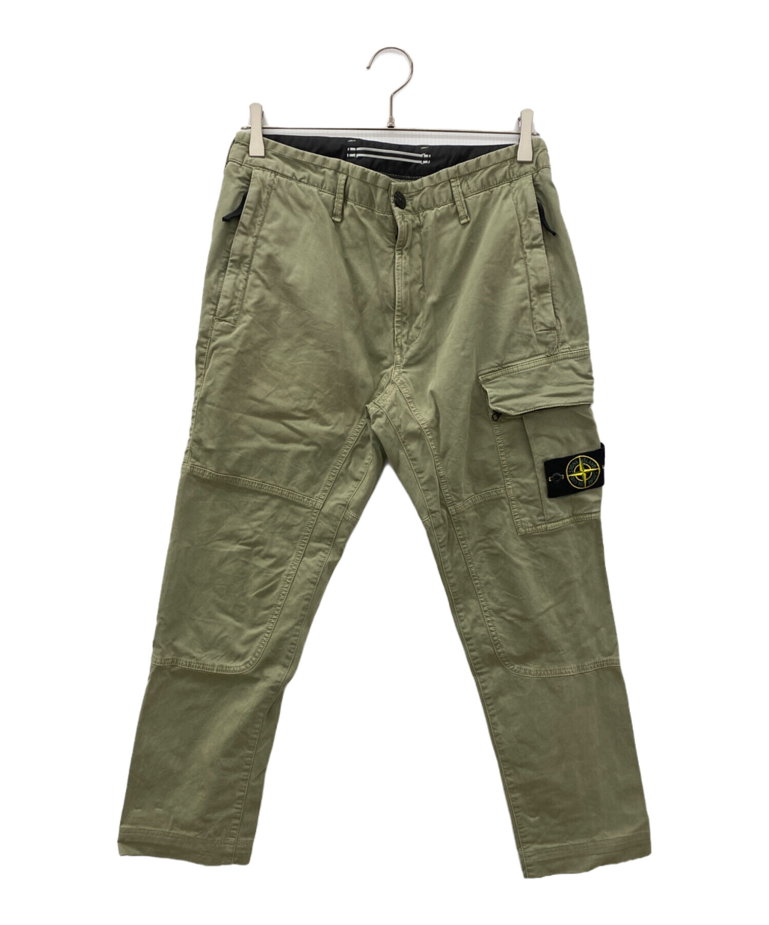 STONE ISLAND カーゴパンツ W30 カーキ 美品 ストーンアイランド STONE 