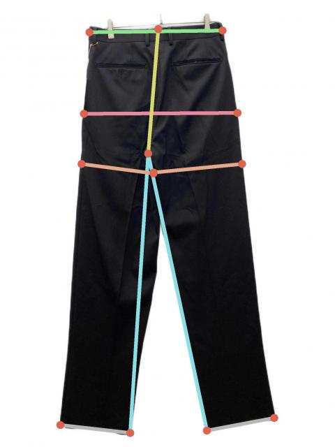 中古・古着通販】WACKO MARIA (ワコマリア) パンツ ブラック サイズ:L