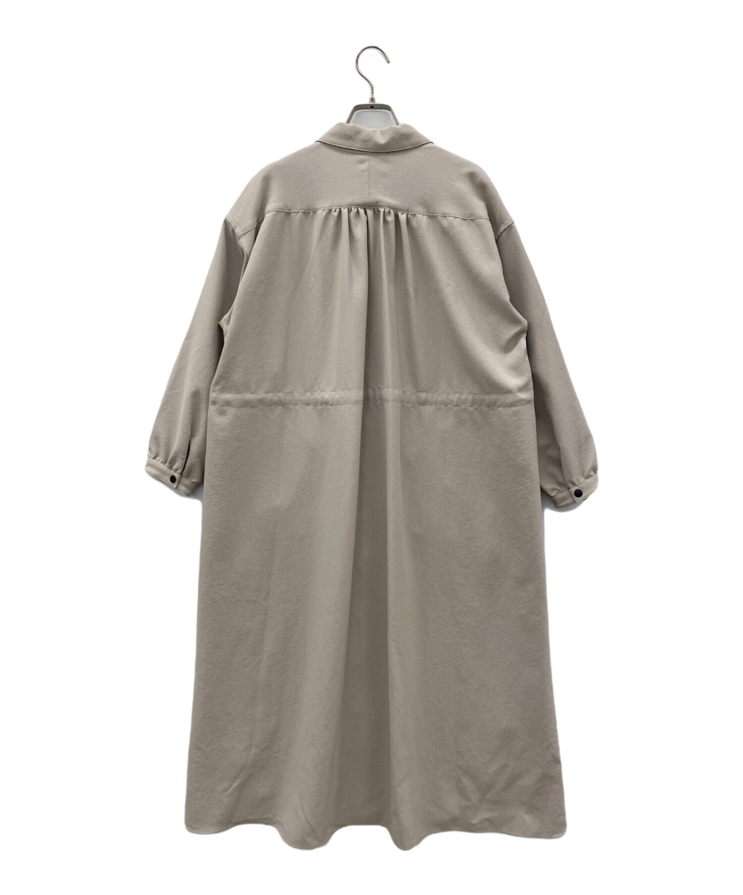 中古・古着通販】lelill (レリル) ワンピース ベージュ サイズ:SIZE 38