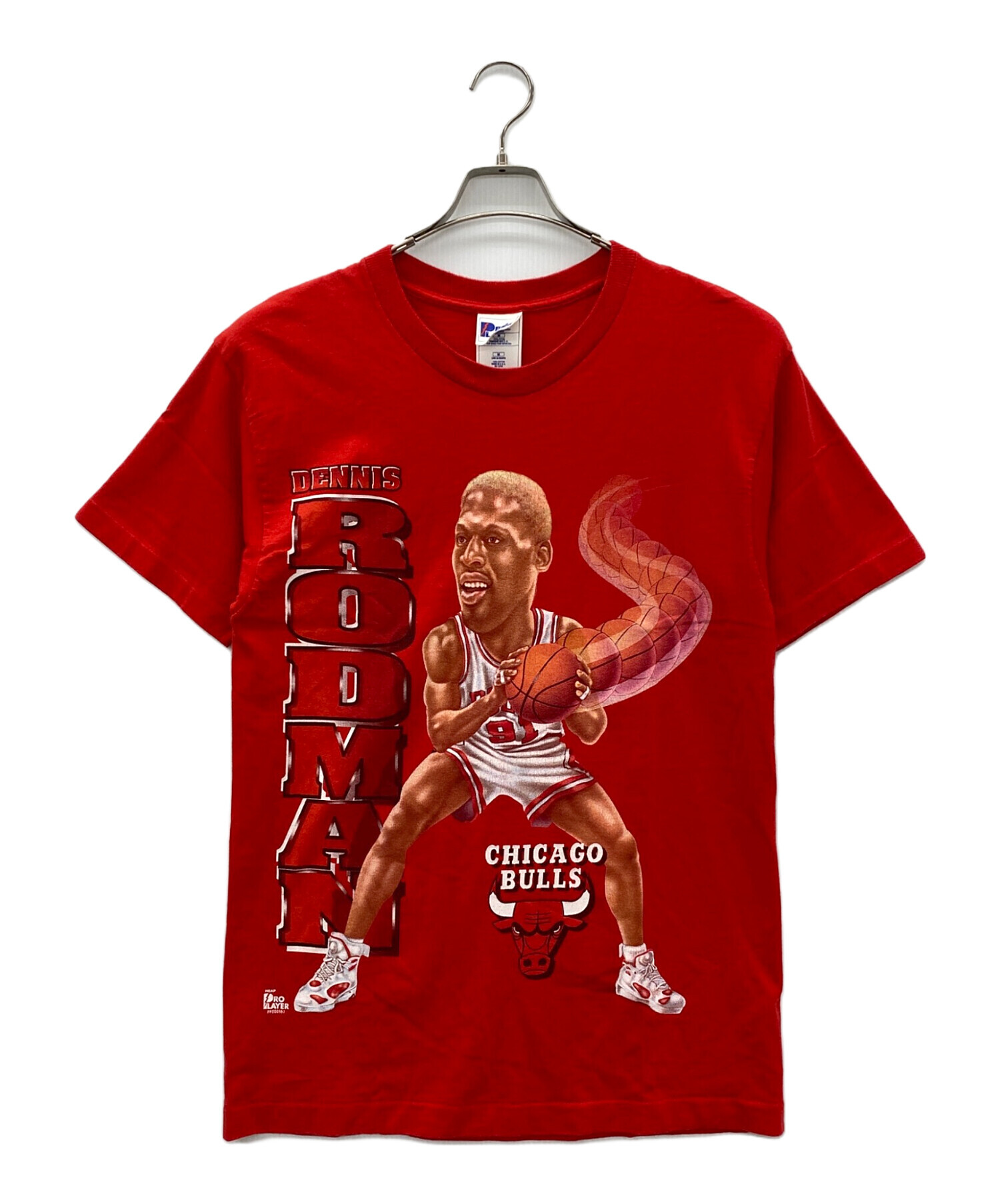 中古・古着通販】PRO LAYER (プロレイヤー) 古着Tシャツ レッド サイズ