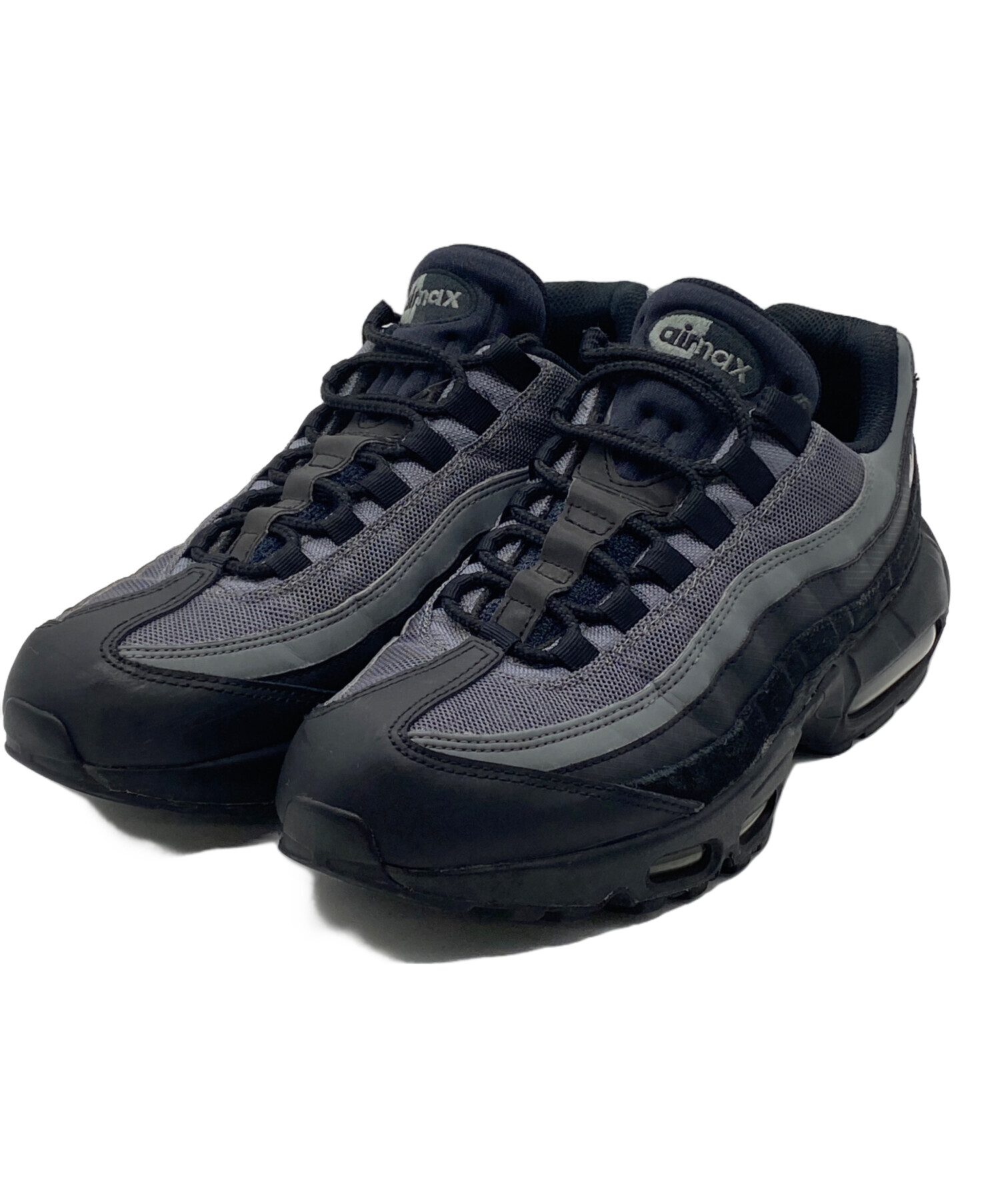 中古・古着通販】NIKE (ナイキ) AIR MAX95 ESSENTIAL ブラック×グレー 