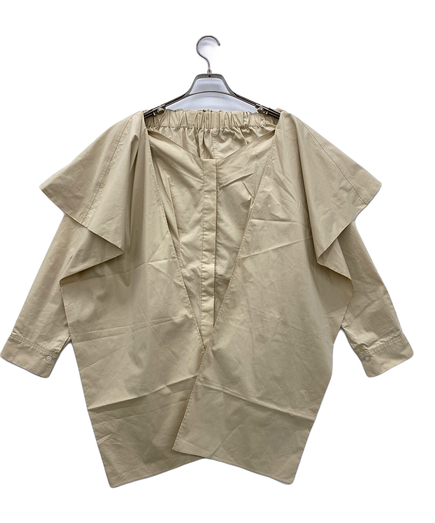 中古・古着通販】styling/ (スタイリング) 長袖ブラウス ベージュ 