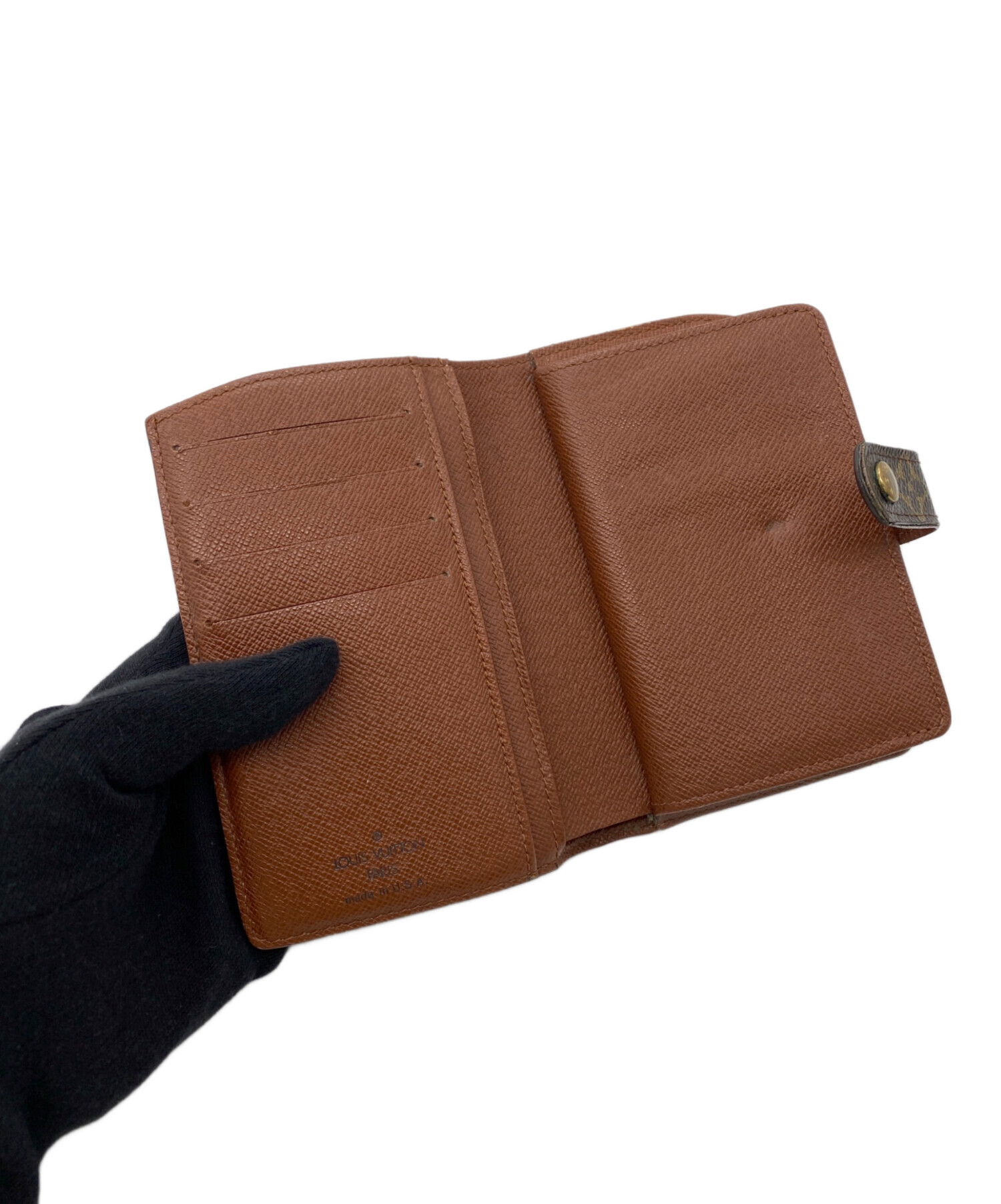 中古・古着通販】LOUIS VUITTON (ルイ ヴィトン) がま口財布 ブラウン