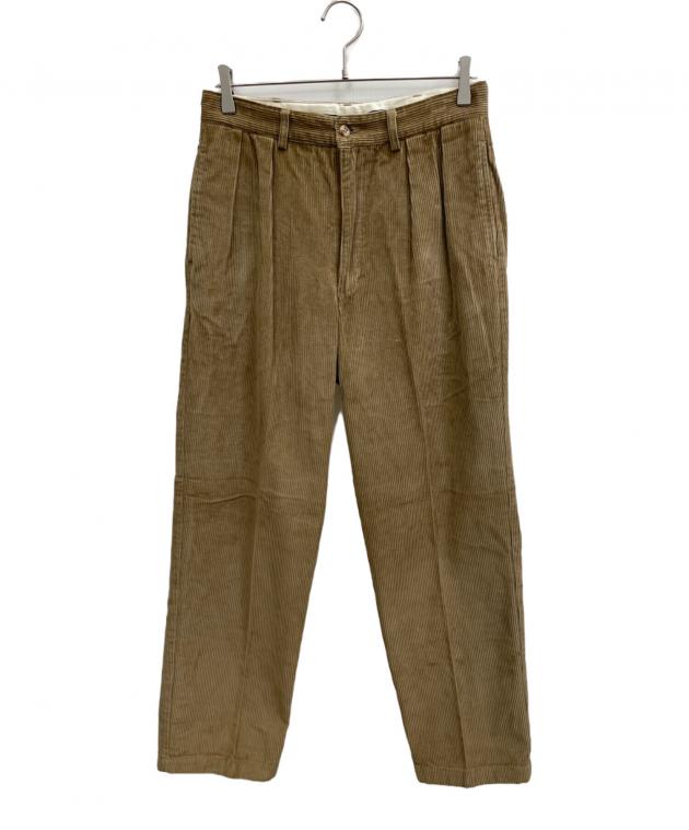 美品 Ralph Lauren ツータック コーデュロイパンツ ベージュ 中古・古着通販】RALPH LAUREN (ラルフローレン) ツータック