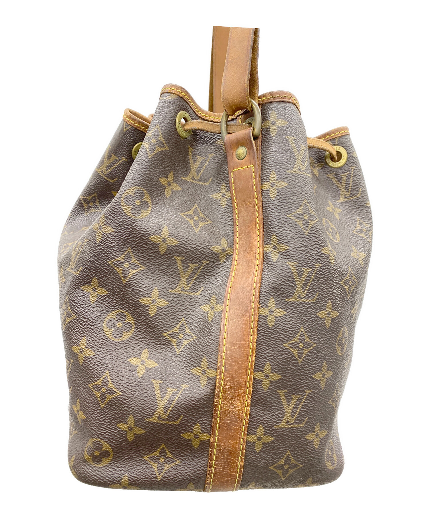 ルイヴィトン LOUISVUITTON ショルダーバッグ プチノエ モノグラム 中古・古着通販】LOUIS VUITTON (ルイ ヴィトン) ショルダーバッグ