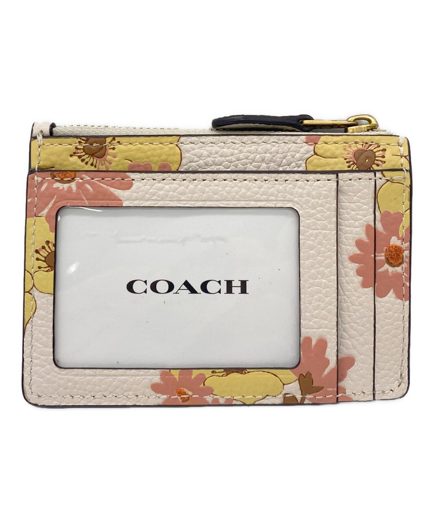 中古・古着通販】COACH (コーチ) パスケース ホワイト｜ブランド・古着