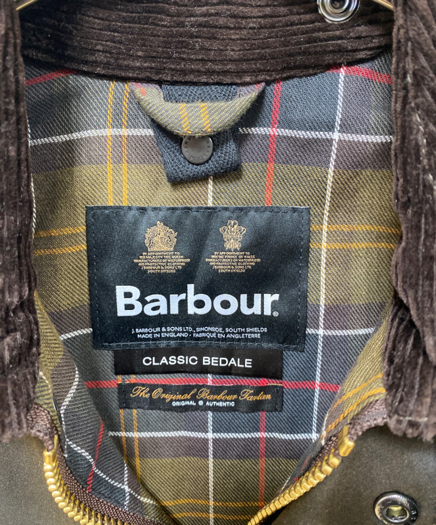 中古・古着通販】Barbour (バブアー) クラシックビデイル オイルド