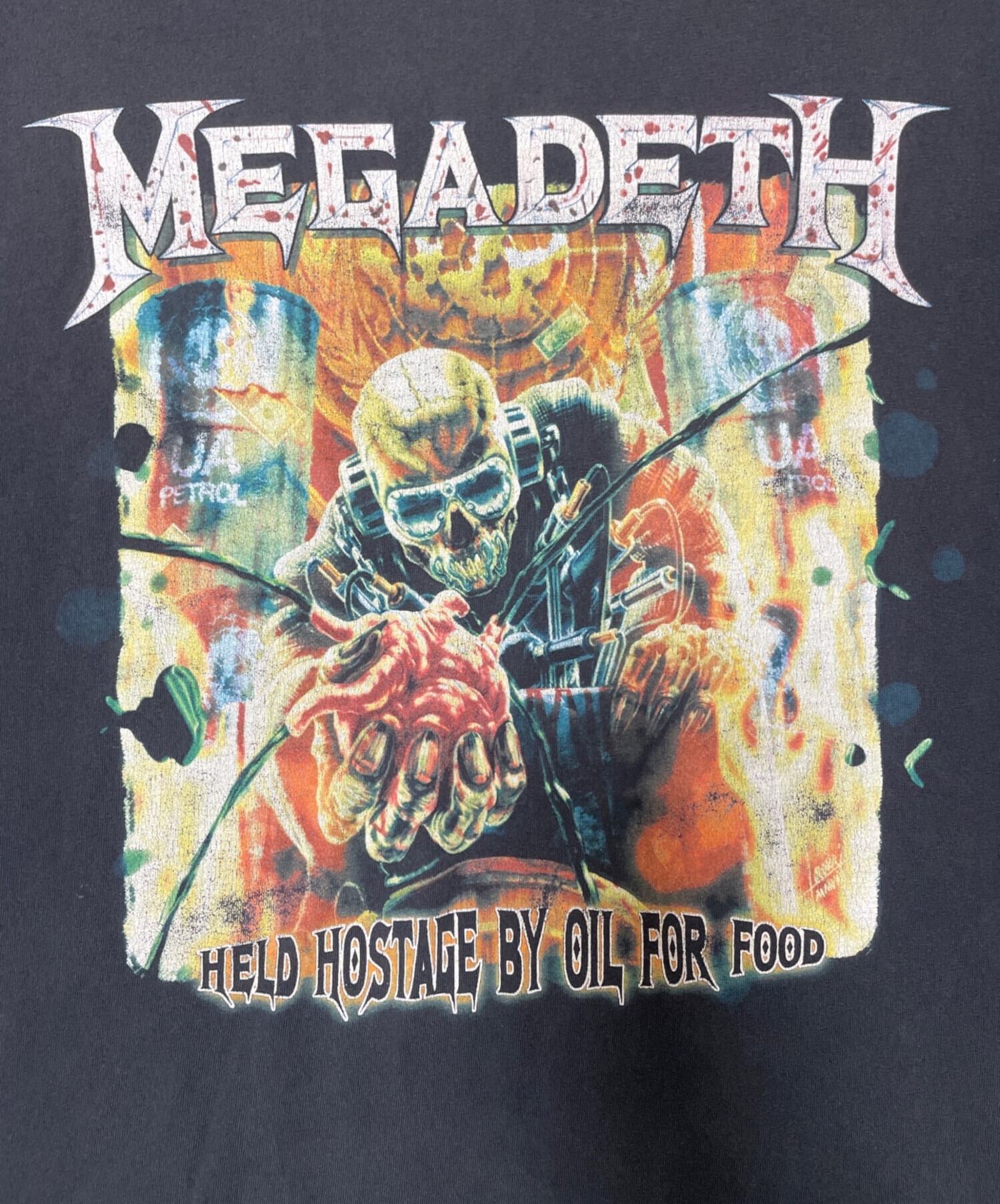 中古・古着通販】MEGADETH (メガデス) バンドTシャツ ブラック サイズ