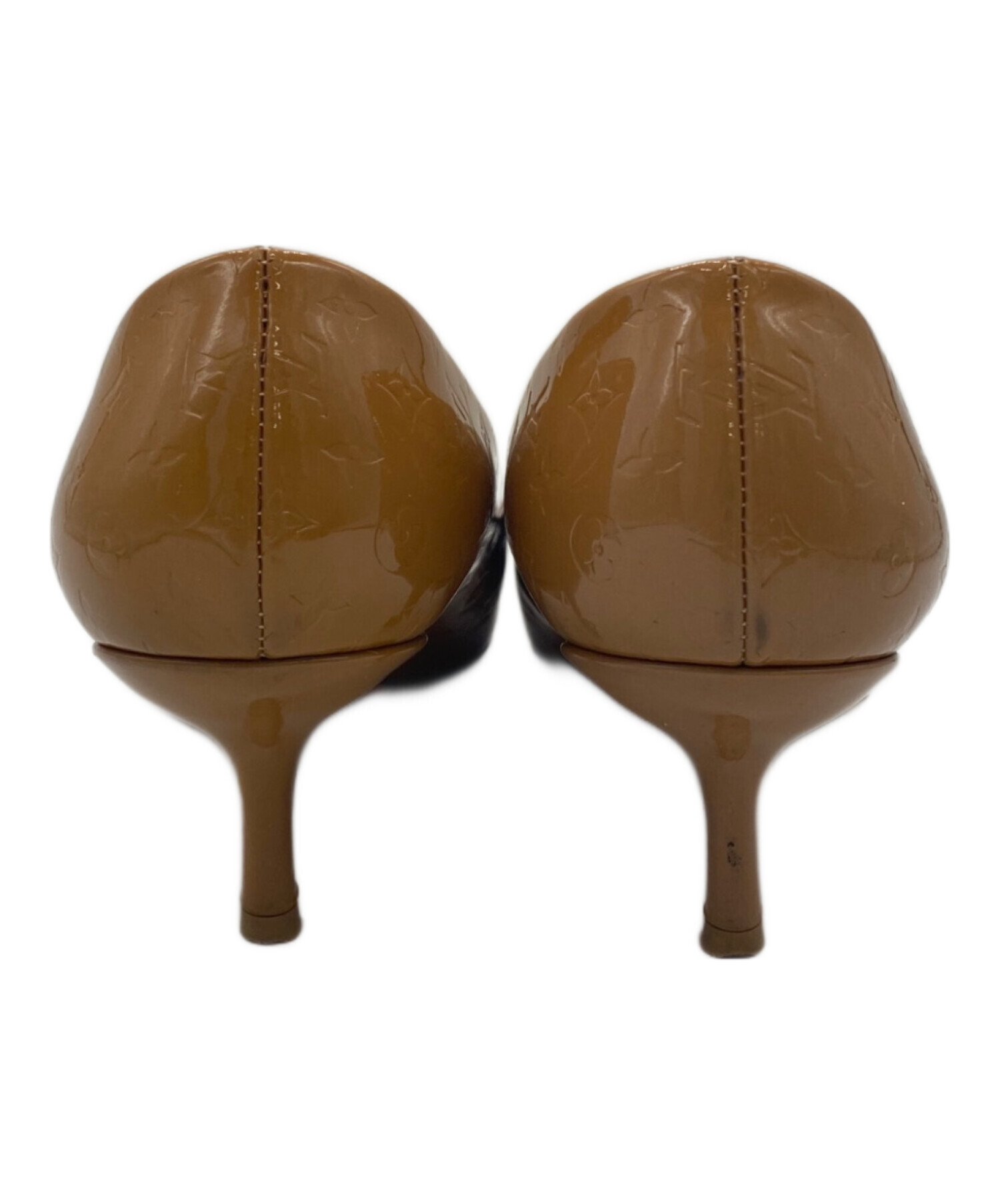 LOUIS VUITTON ブラウン ハイヒール 中古・古着通販】LOUIS VUITTON (ルイ ヴィトン) パンプス ブラウン
