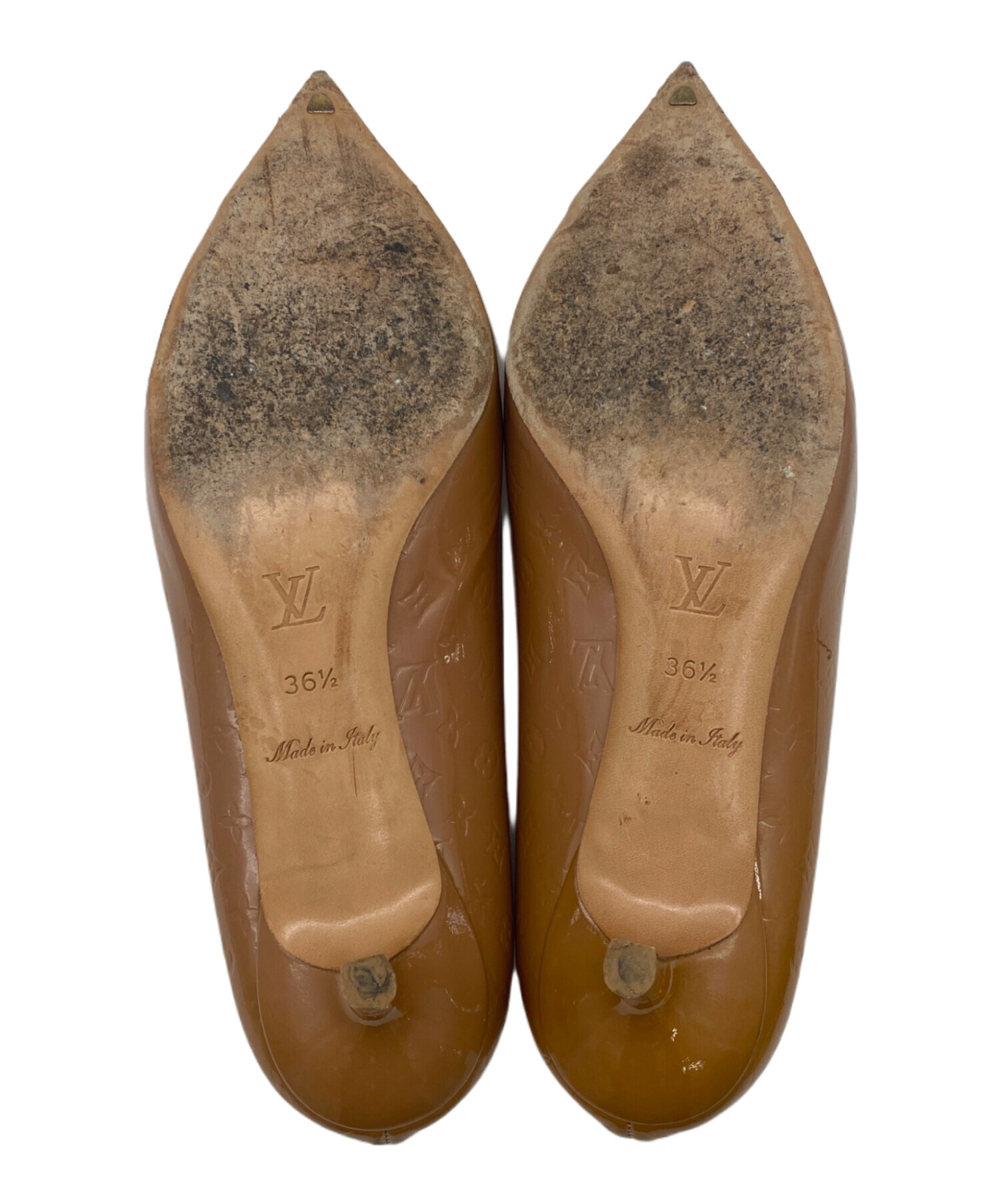 中古・古着通販】LOUIS VUITTON (ルイ ヴィトン) パンプス ブラウン