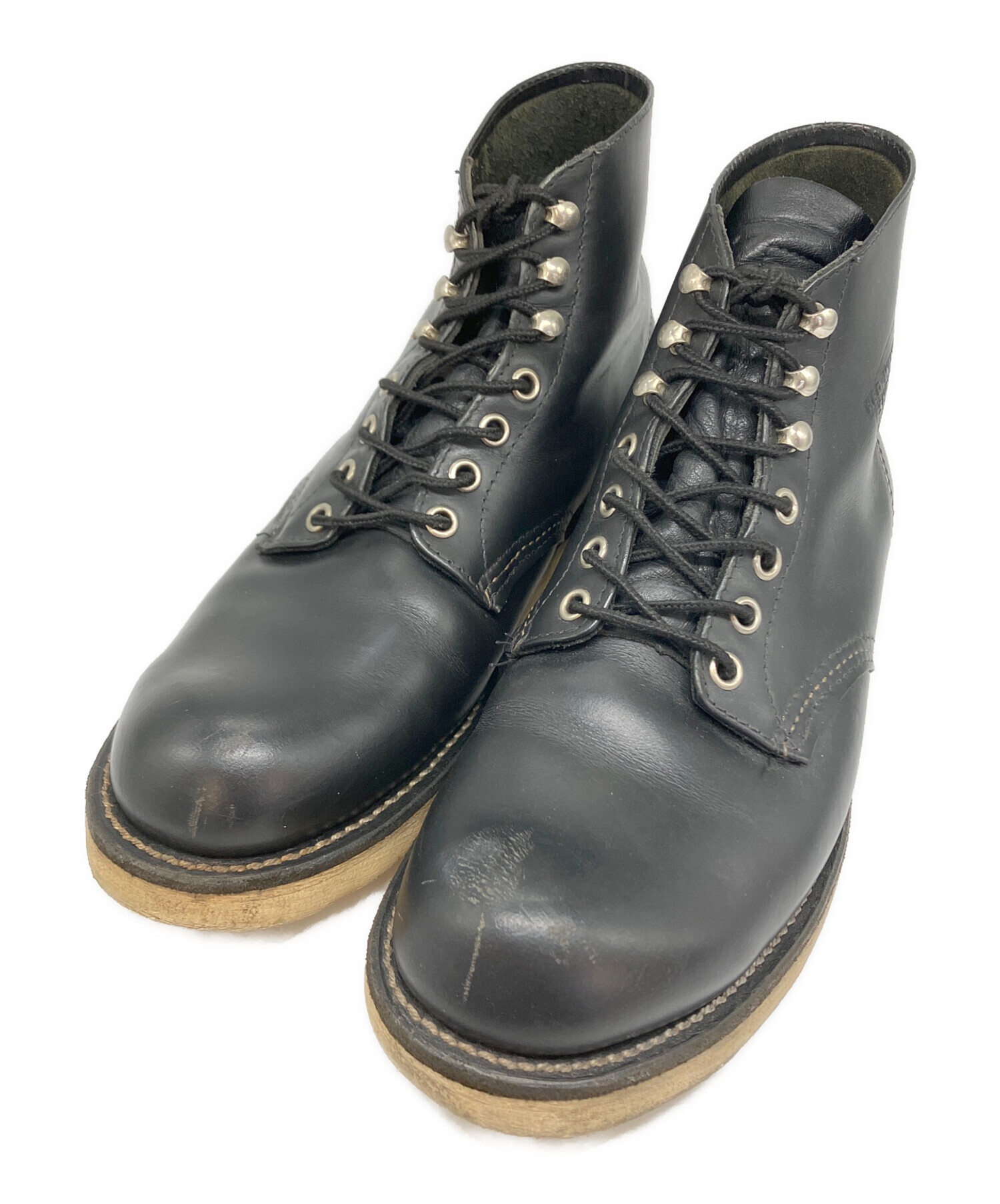 中古・古着通販】RED WING (レッドウィング) ワークブーツ ブラック 