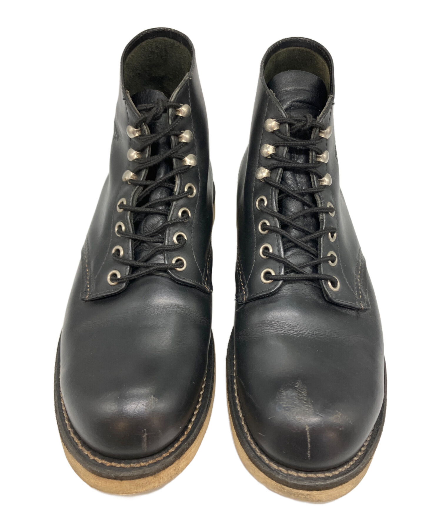 中古・古着通販】RED WING (レッドウィング) ワークブーツ ブラック