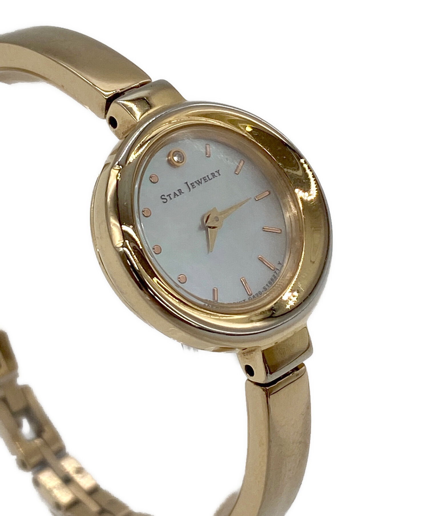 STAR JEWELRY スタージュエリー レディースウォッチ美品ゴールド腕時計 中古・古着通販】STAR JEWELRY (スタージュエリー) 腕時計｜ブランド