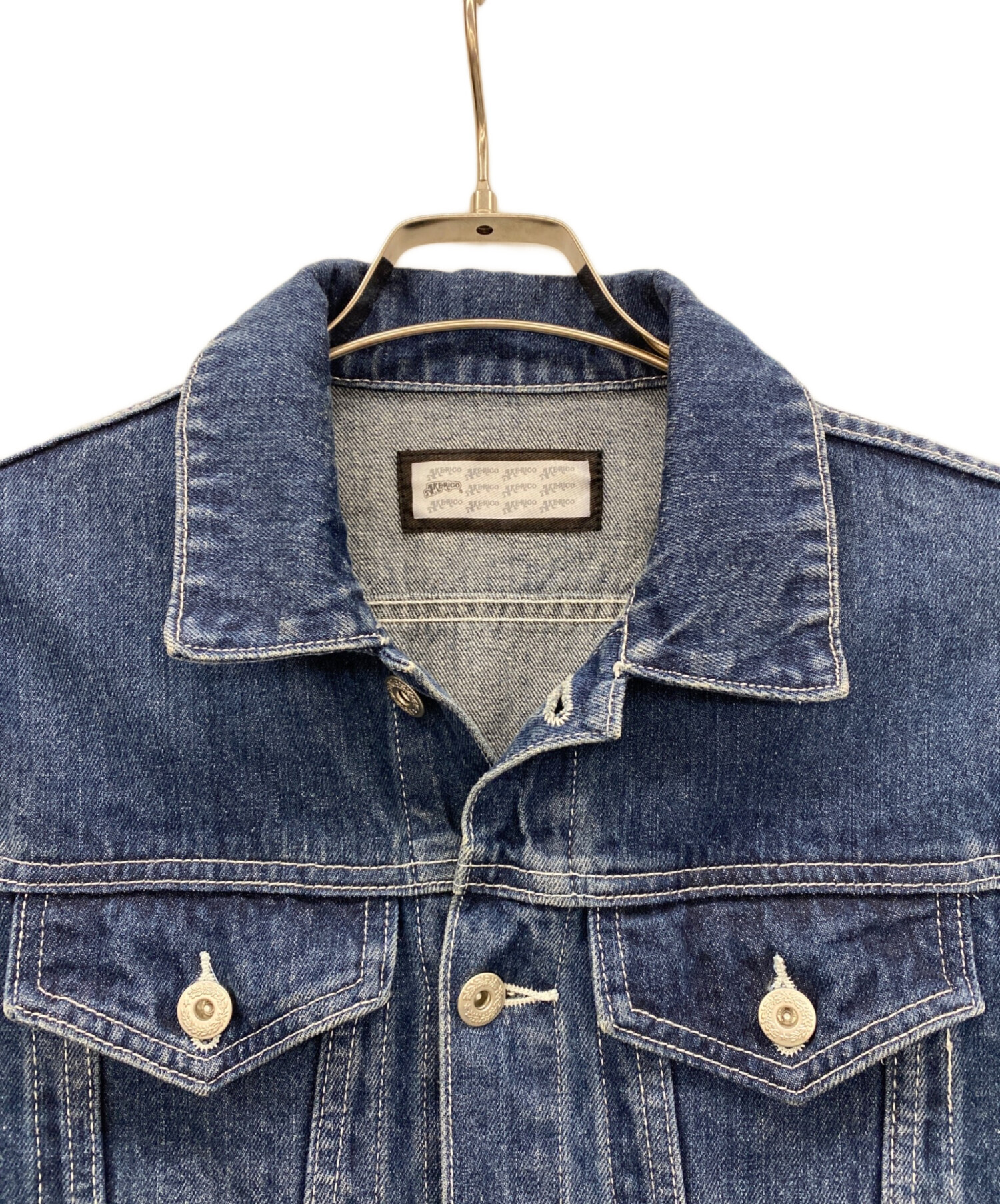 中古・古着通販】AKERICO (アケリコ) オールインワン インディゴ