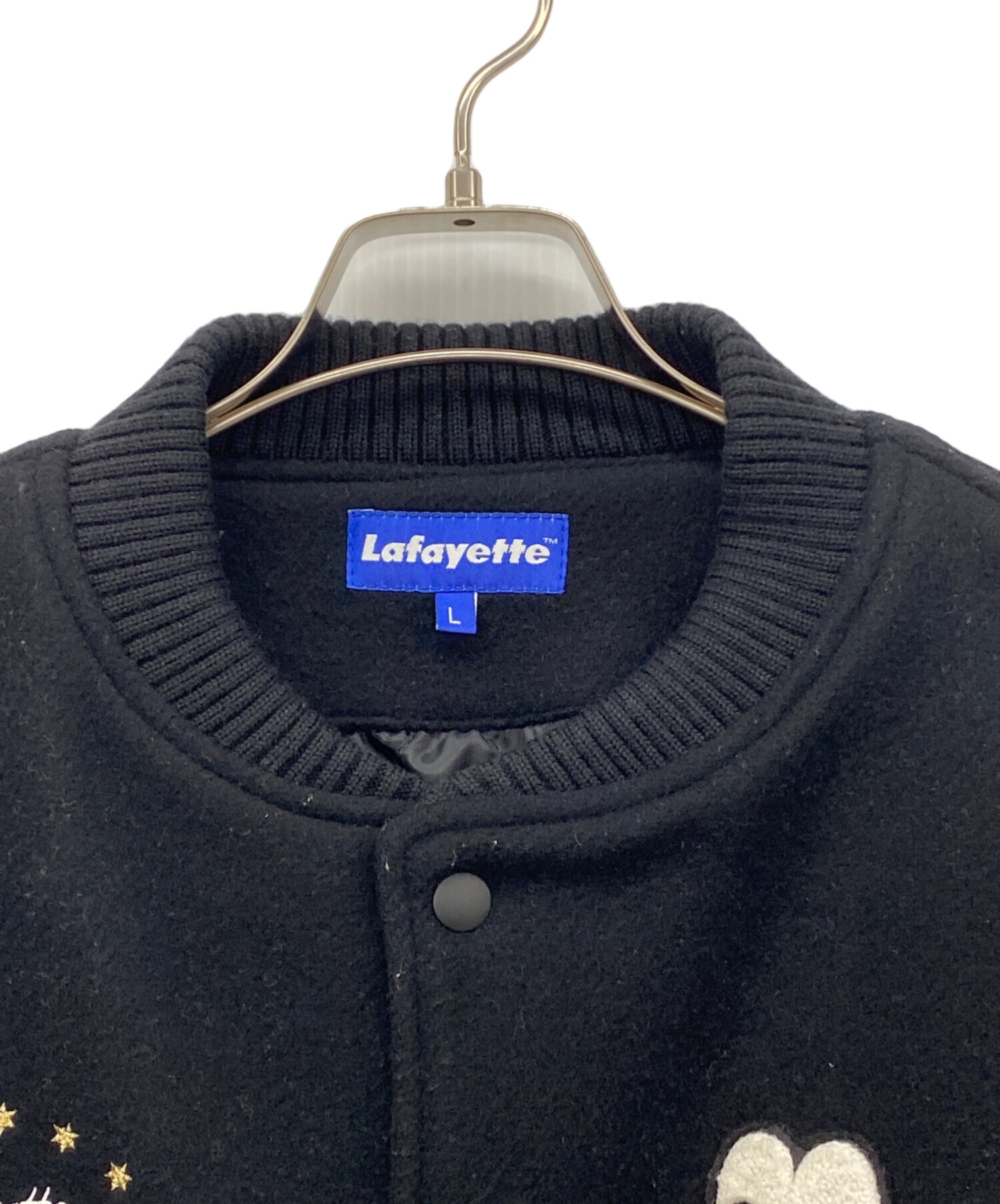 中古・古着通販】Lafayette (ラファイエット) スタジャン ブラック