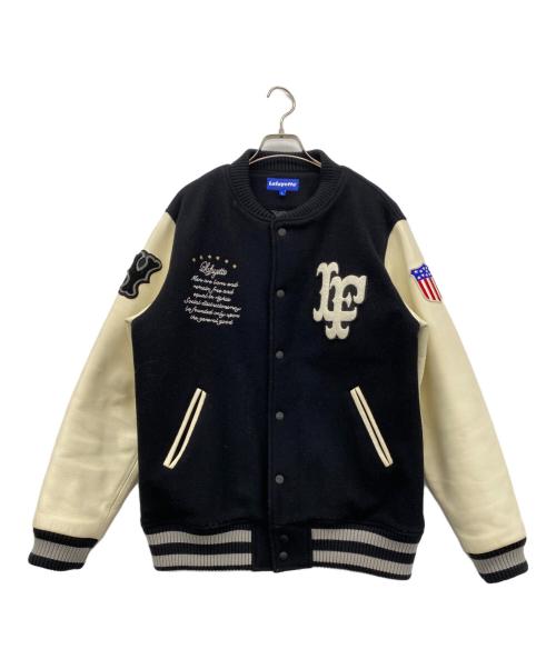 美品 2XL Lafayette ラファイエット スタジャン ブルゾン レザー 美品 2XL Lafayette ラファイエット スタジャン ブルゾン レザー LFYT