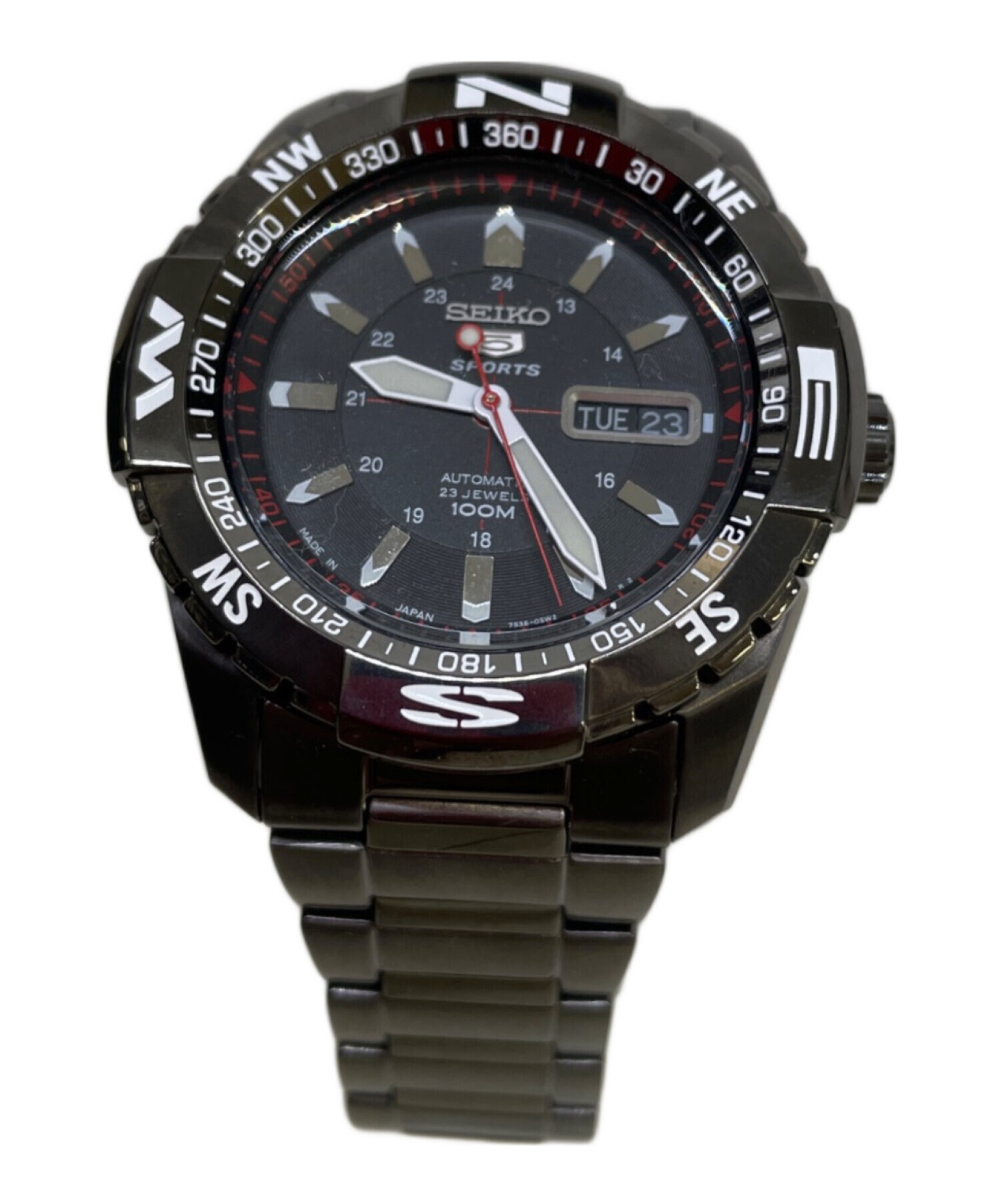 中古・古着通販】SEIKO (セイコー) 7S36-04M0 ブラック｜ブランド