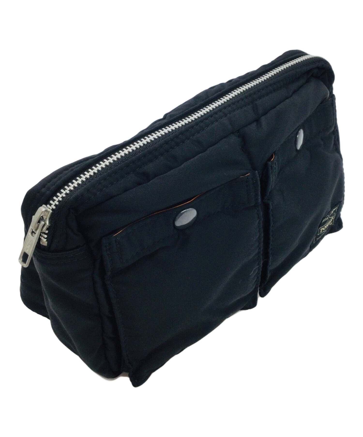 中古・古着通販】PORTER (ポーター) ウエストポーチ ブラック 